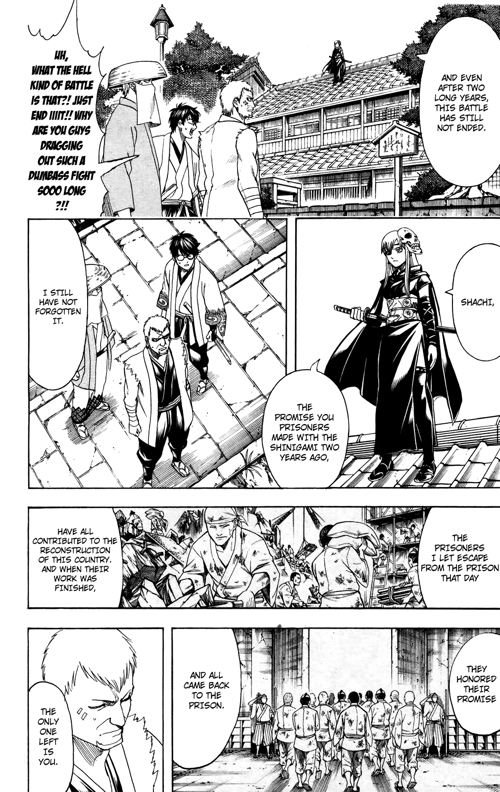 Halaman dari Gintama Chapter 688