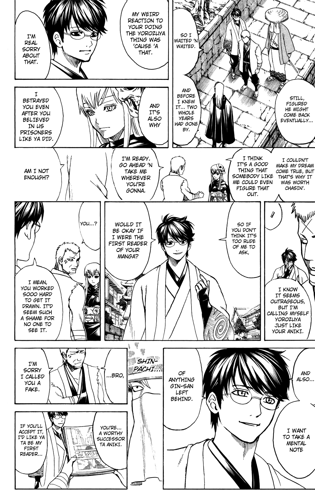 Halaman dari Gintama Chapter 688