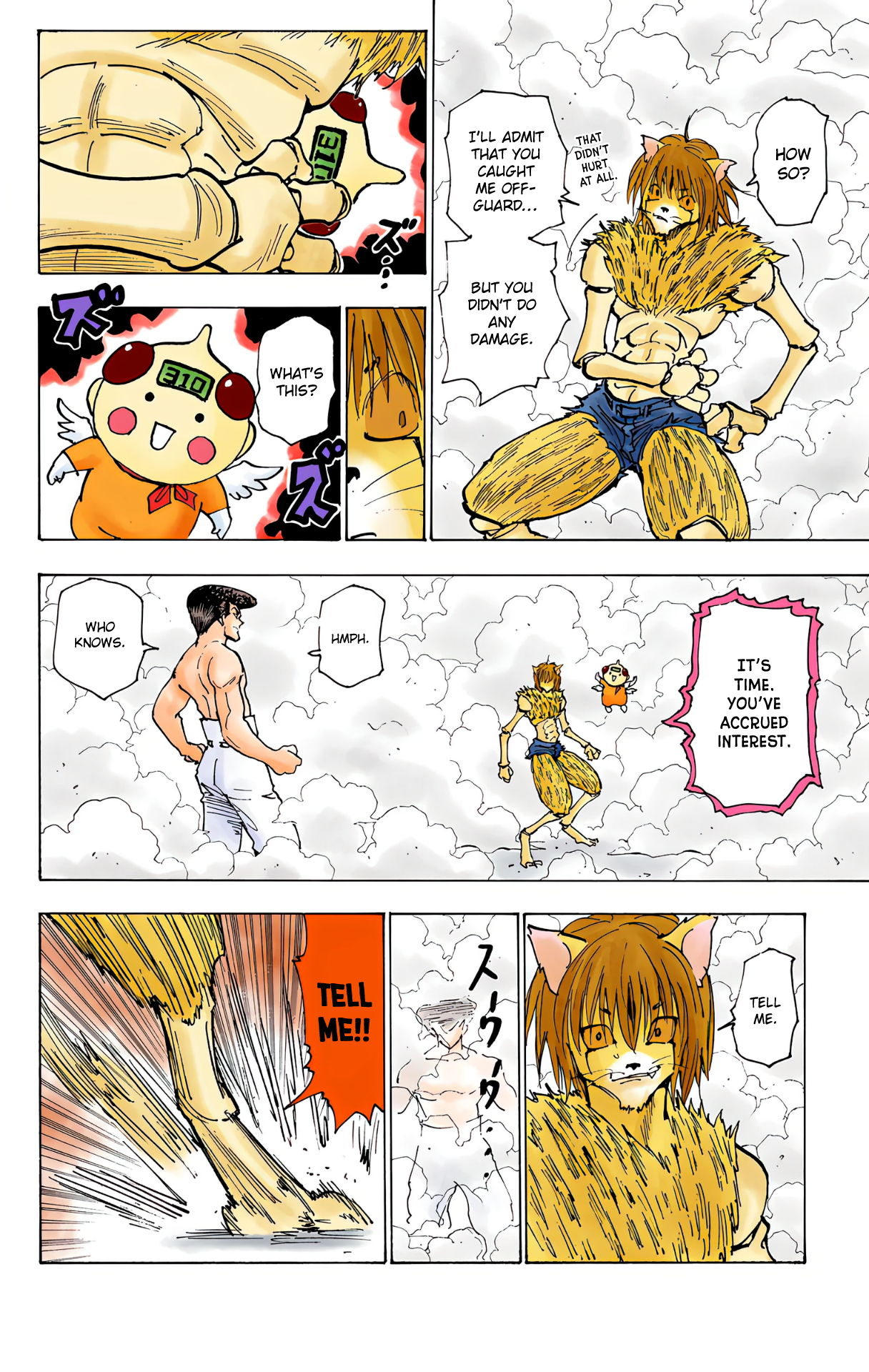 Halaman dari HUNTER x HUNTER (Official Colored) Chapter 221