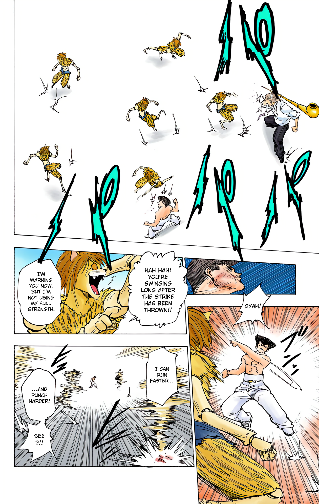Halaman dari HUNTER x HUNTER (Official Colored) Chapter 221