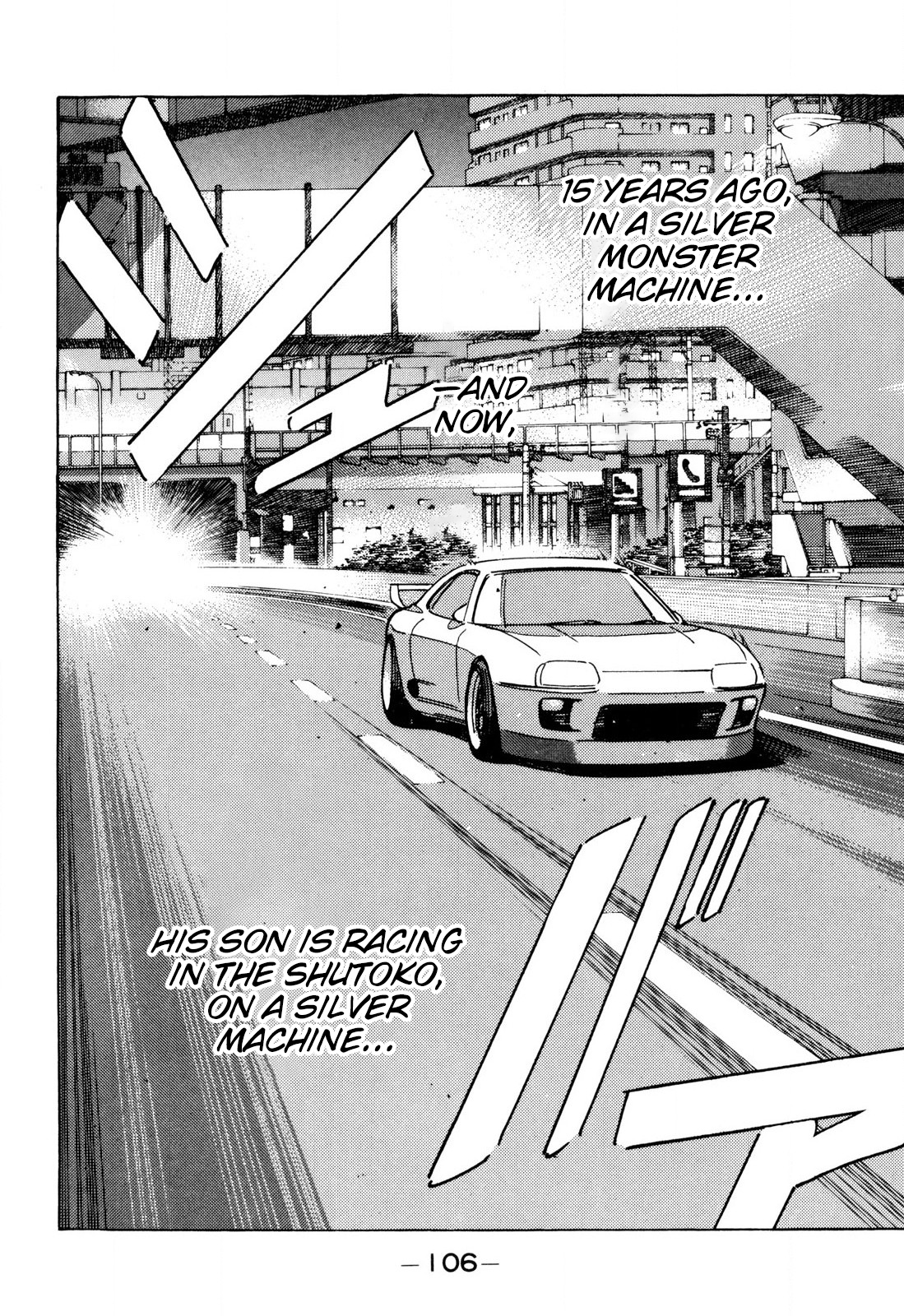 Halaman dari Wangan Midnight Chapter 98