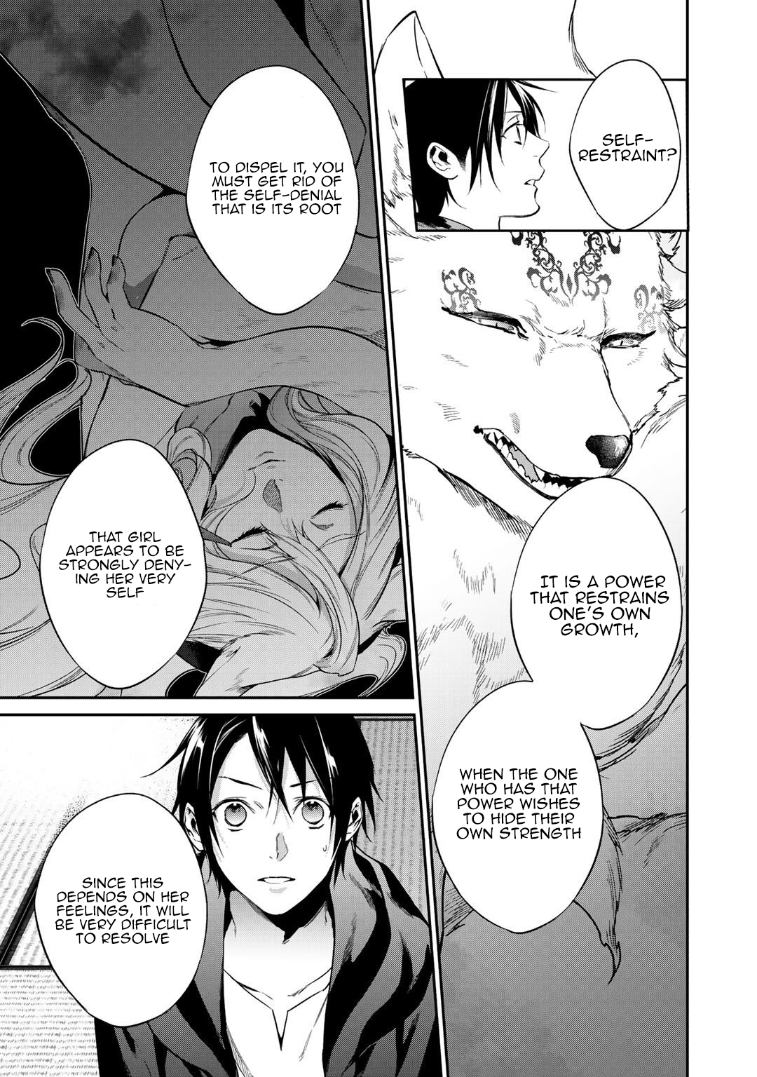 Halaman dari Kekkaishi e no Tensei Chapter 22