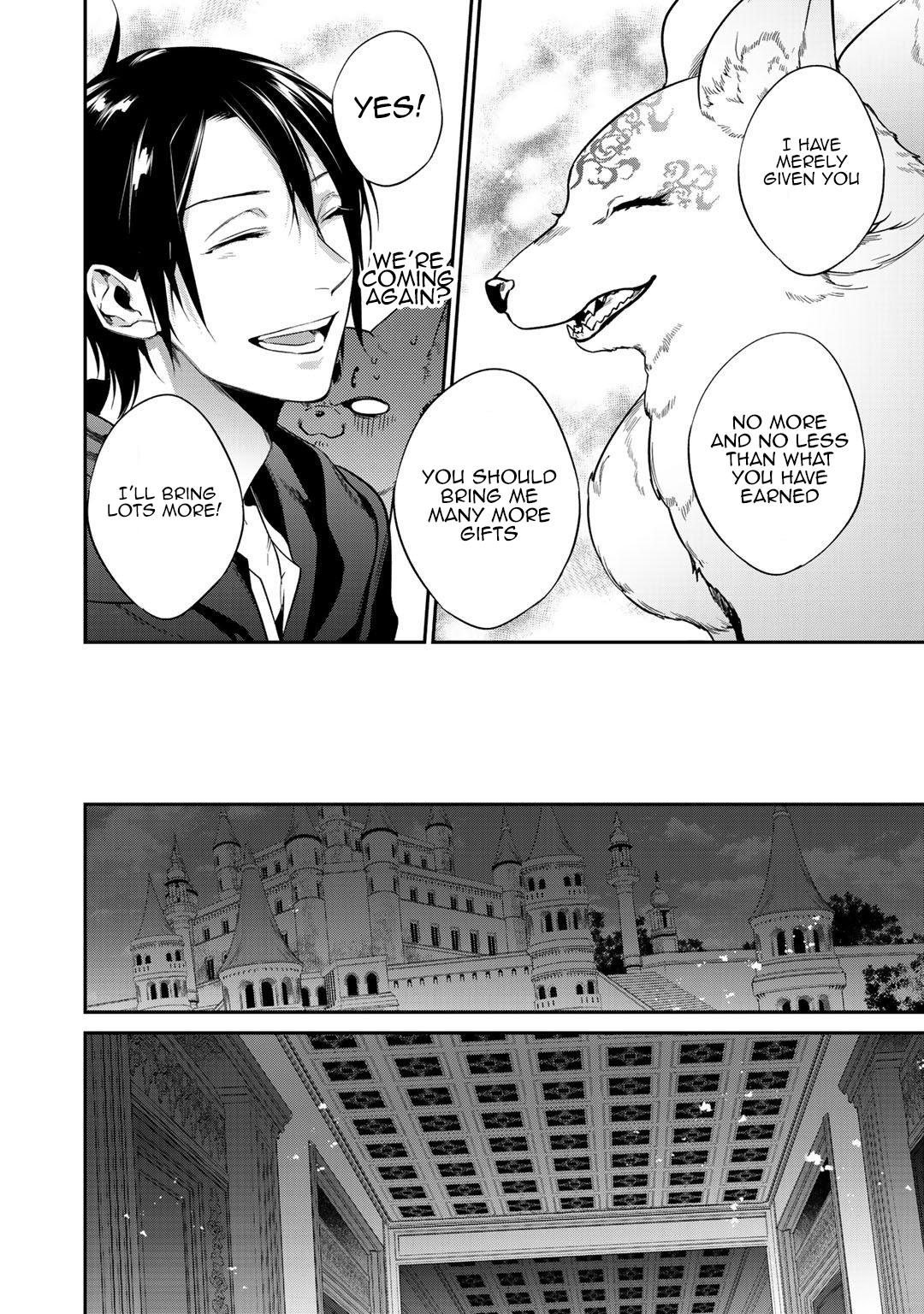 Halaman dari Kekkaishi e no Tensei Chapter 22