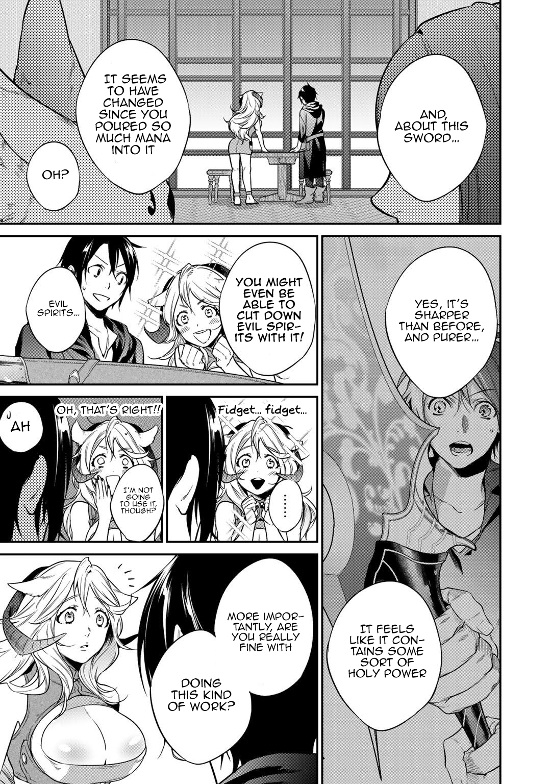 Halaman dari Kekkaishi e no Tensei Chapter 22