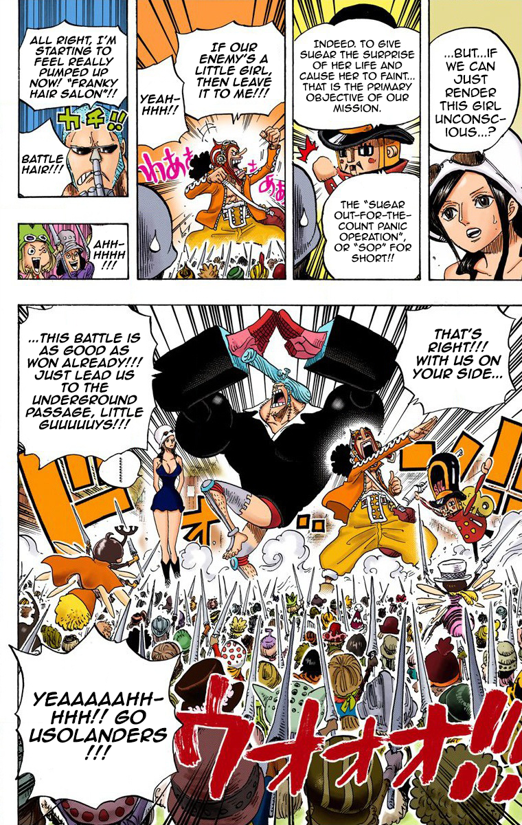Halaman dari One Piece (Official Colored) Chapter 731