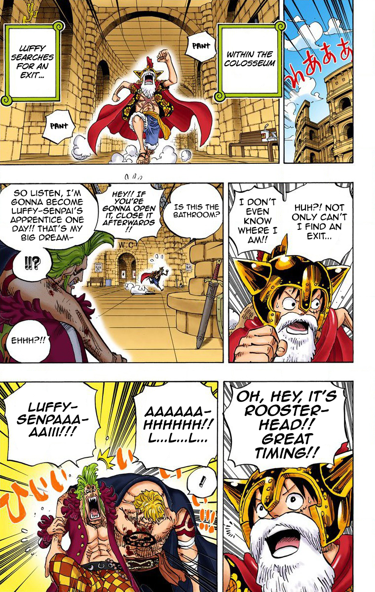 Halaman dari One Piece (Official Colored) Chapter 731