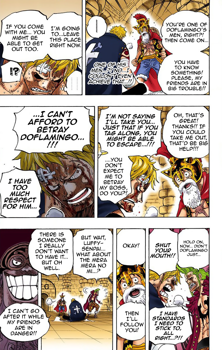 Halaman dari One Piece (Official Colored) Chapter 731
