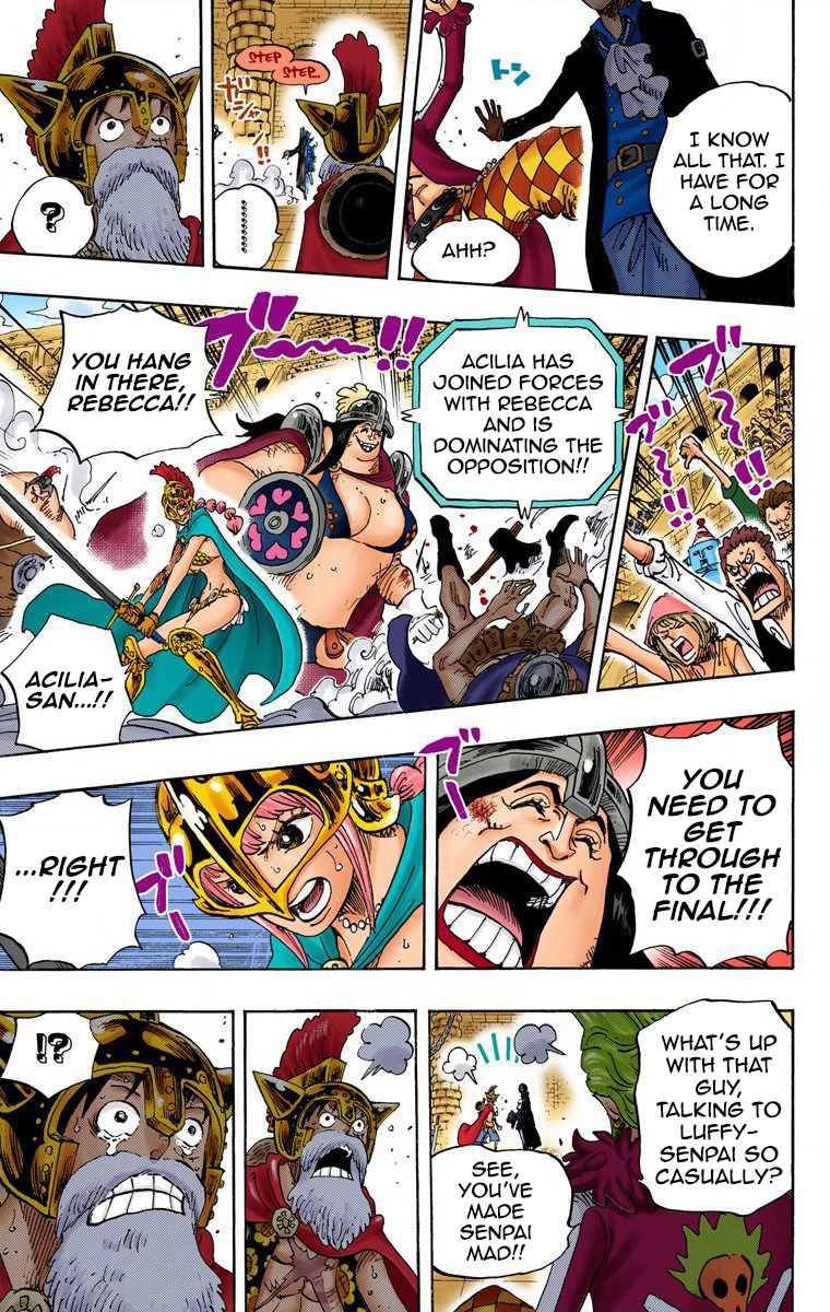 Halaman dari One Piece (Official Colored) Chapter 731