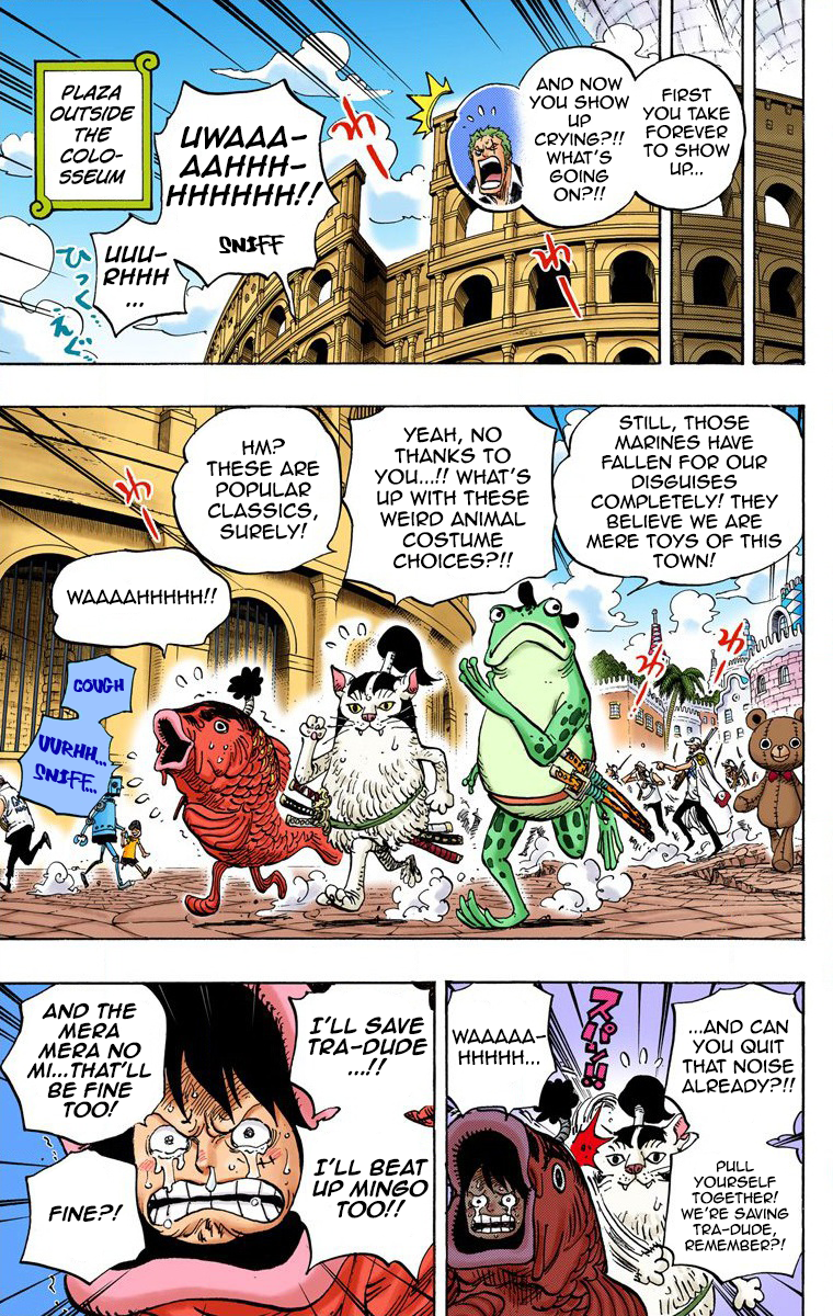 Halaman dari One Piece (Official Colored) Chapter 731