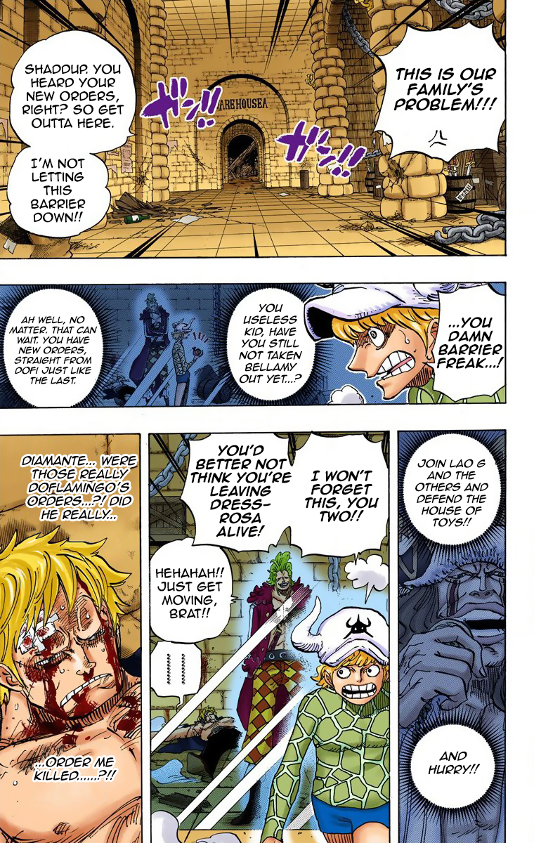 Halaman dari One Piece (Official Colored) Chapter 731