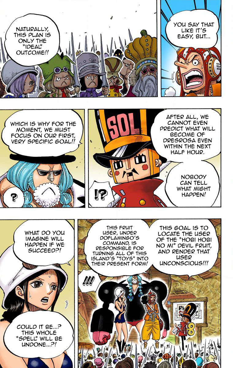 Halaman dari One Piece (Official Colored) Chapter 731