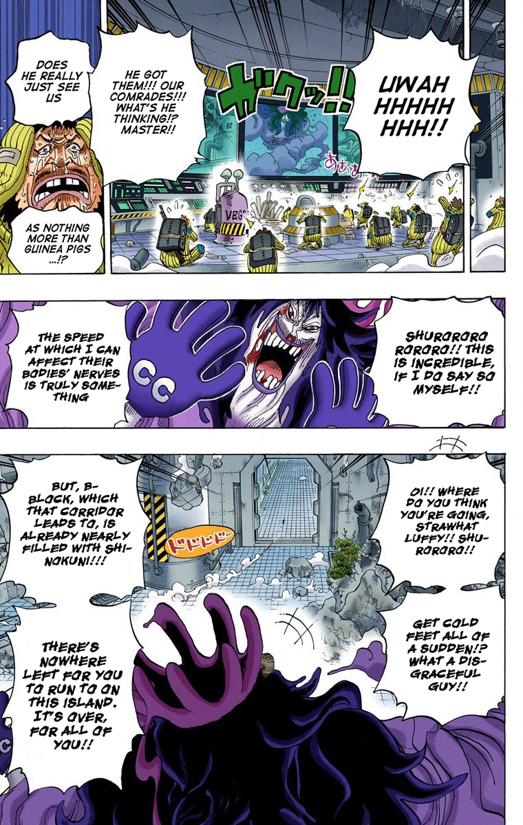 Halaman dari One Piece (Official Colored) Chapter 691