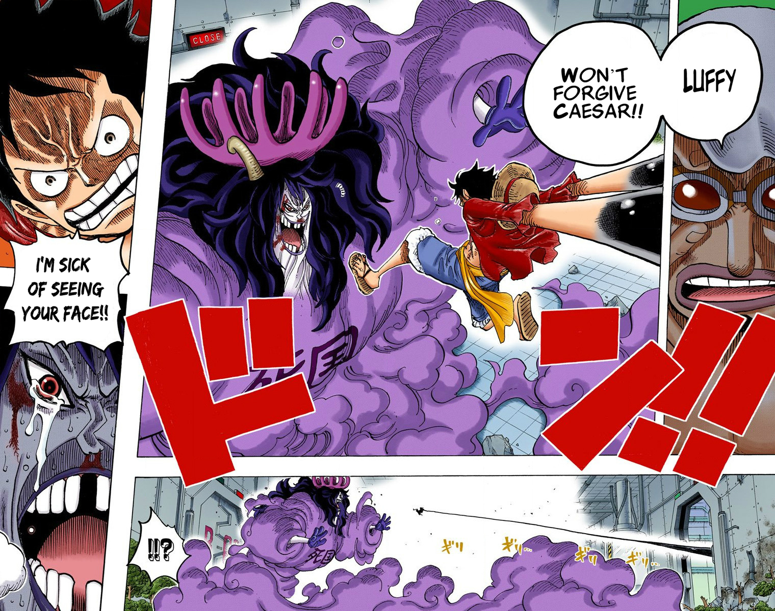 Halaman dari One Piece (Official Colored) Chapter 691