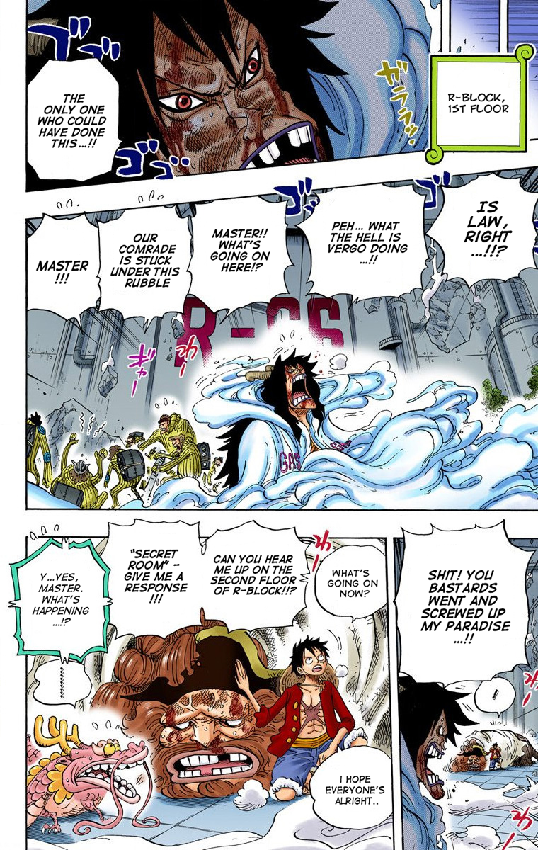 Halaman dari One Piece (Official Colored) Chapter 691