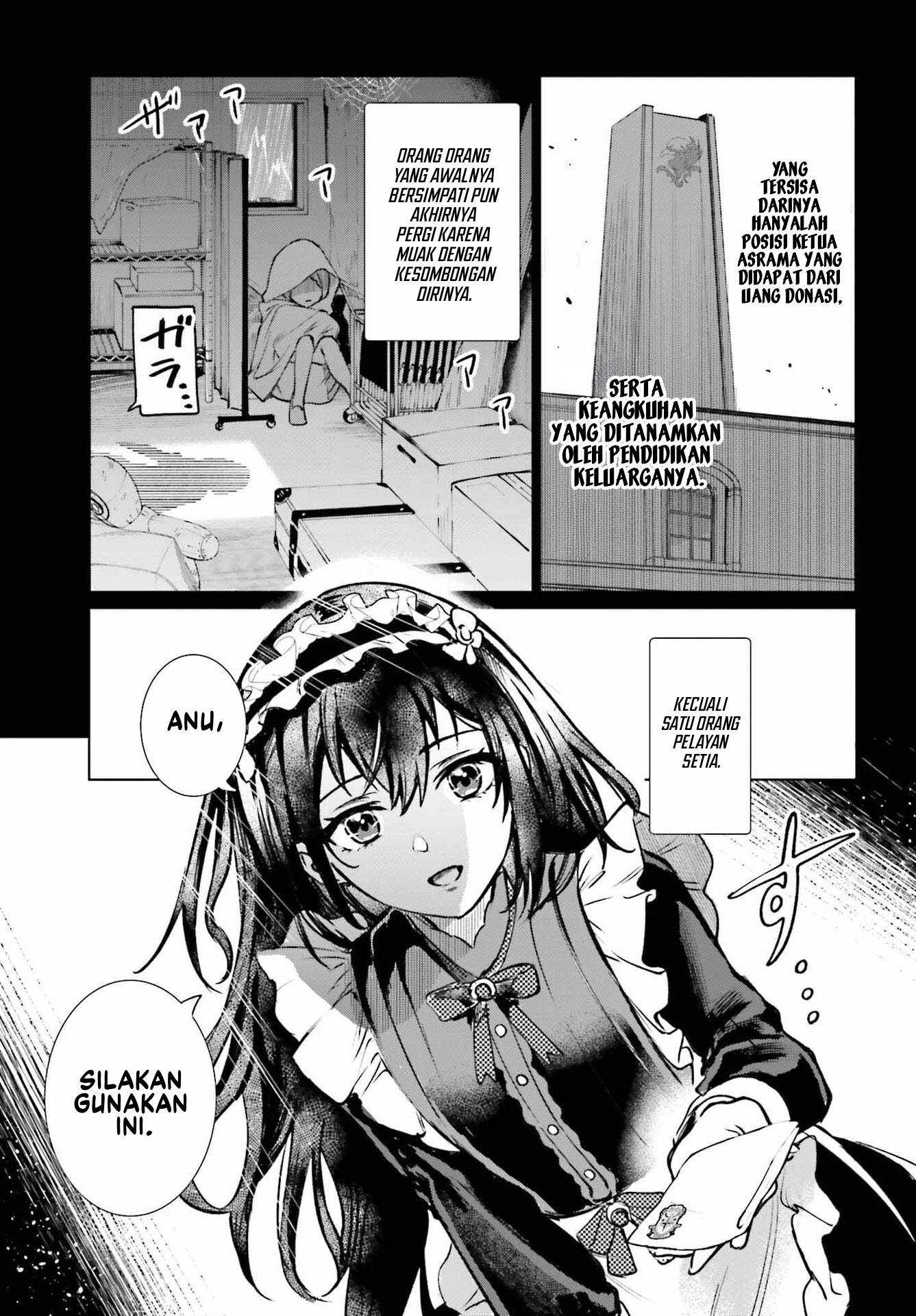 Danshi Kinsei Game Sekai de Ore ga Yarubeki Yuiitsu no Koto: Yuri no Aida ni Hasamaru Otoko toshite Tensei shiteshimaimashita Chapter 13 - halaman 12