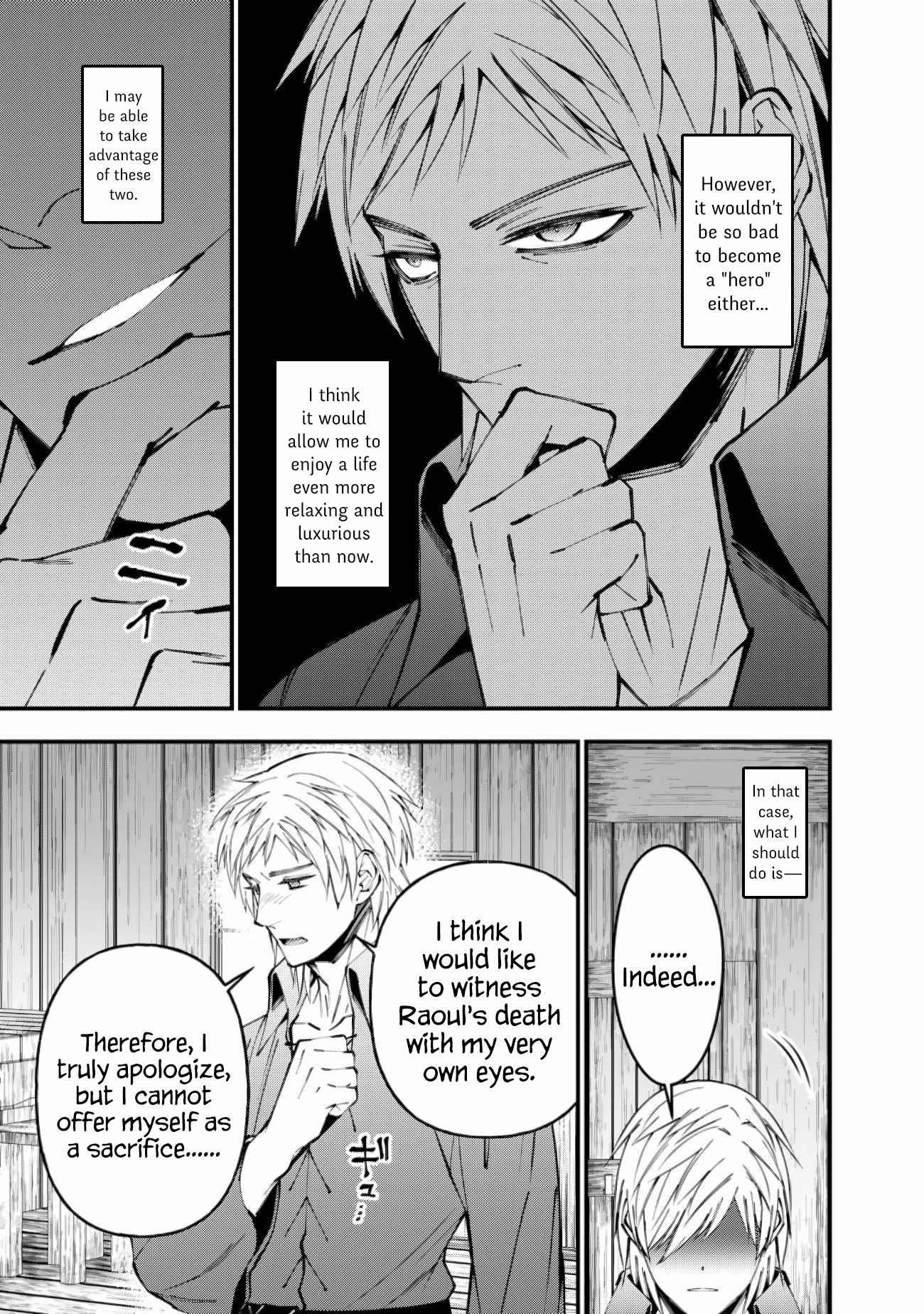 Halaman dari Fukushuu o Koinegau Saikyou Yuusha wa, Yami no Chikara de Senmetsu Musou Suru Chapter 89