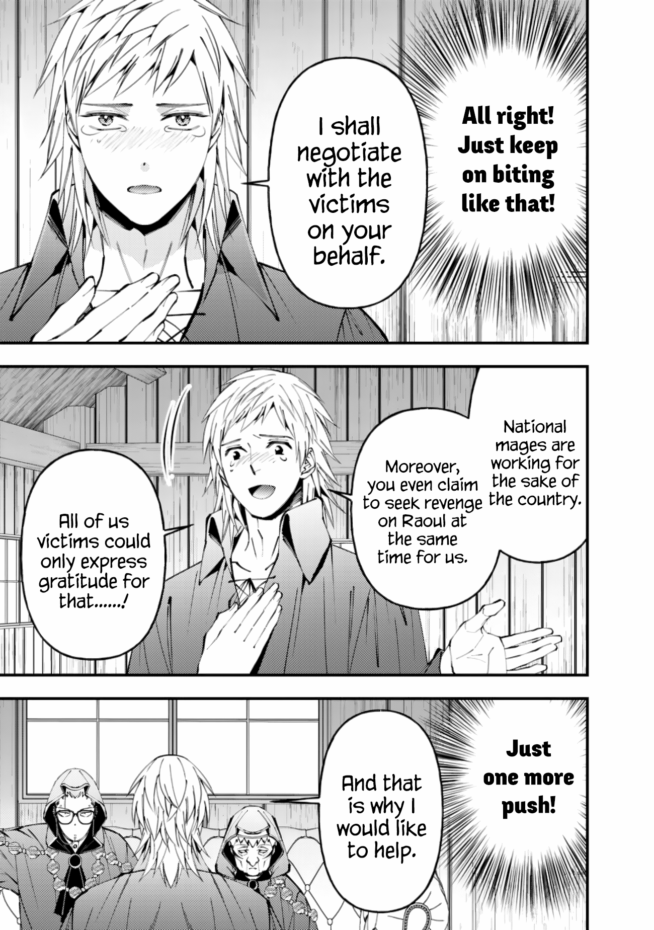 Halaman dari Fukushuu o Koinegau Saikyou Yuusha wa, Yami no Chikara de Senmetsu Musou Suru Chapter 89