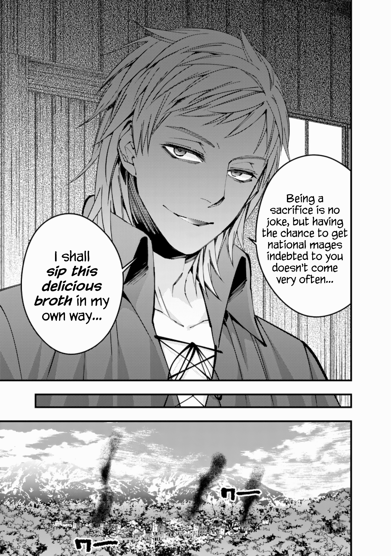 Halaman dari Fukushuu o Koinegau Saikyou Yuusha wa, Yami no Chikara de Senmetsu Musou Suru Chapter 89