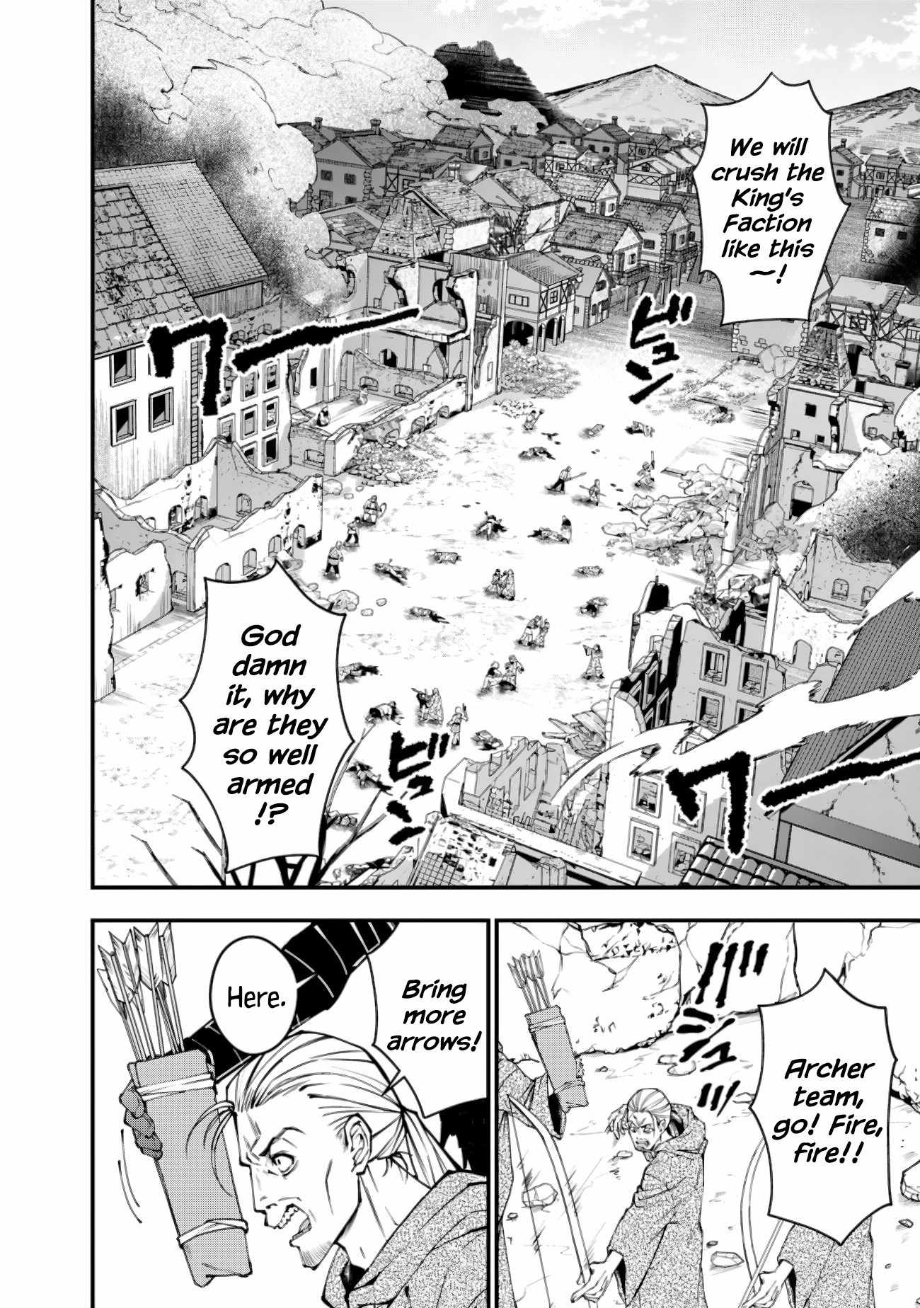 Halaman dari Fukushuu o Koinegau Saikyou Yuusha wa, Yami no Chikara de Senmetsu Musou Suru Chapter 89