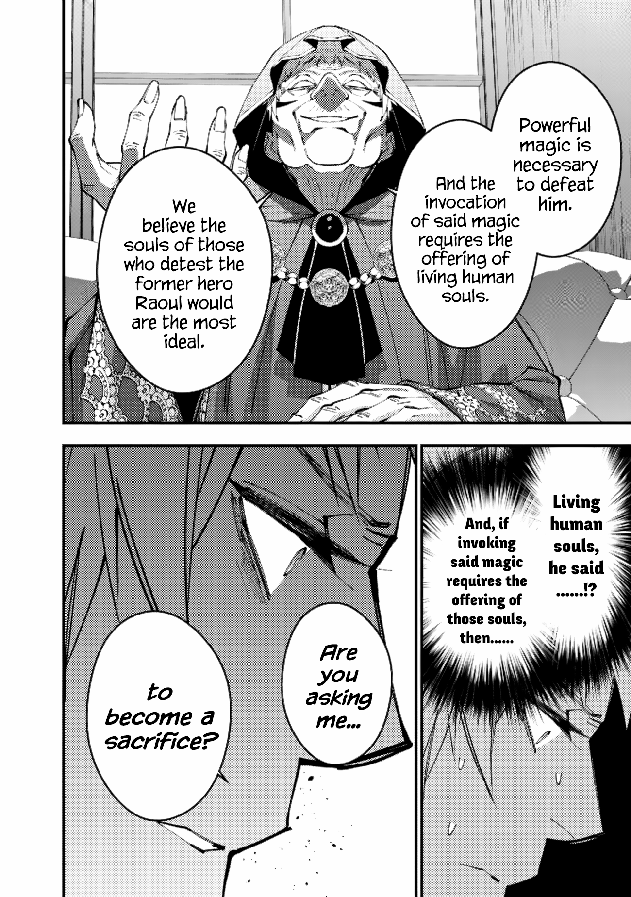 Halaman dari Fukushuu o Koinegau Saikyou Yuusha wa, Yami no Chikara de Senmetsu Musou Suru Chapter 89