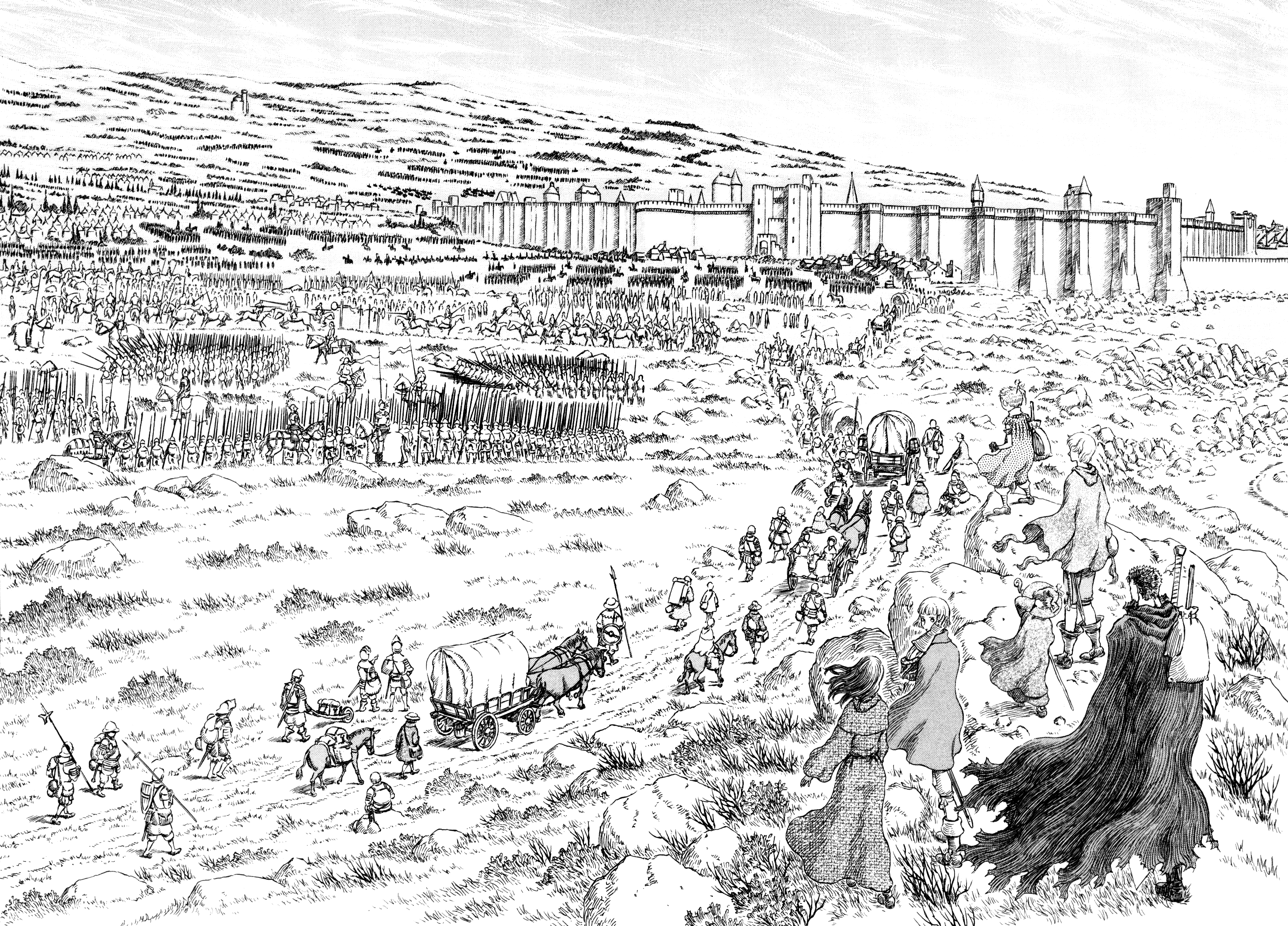 Halaman dari Berserk Chapter 244