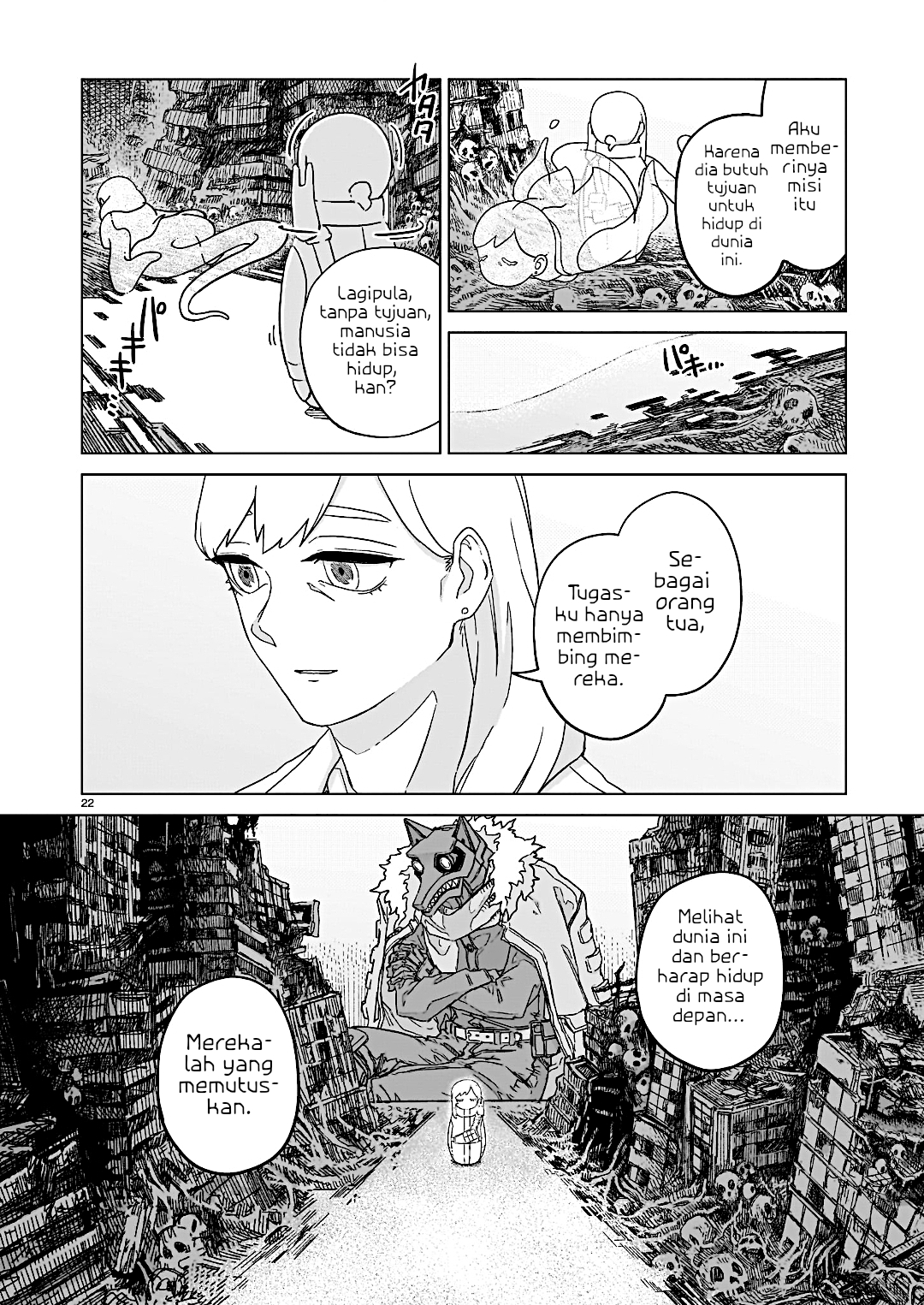 Usuzumi no Hate Chapter 36 - halaman 23