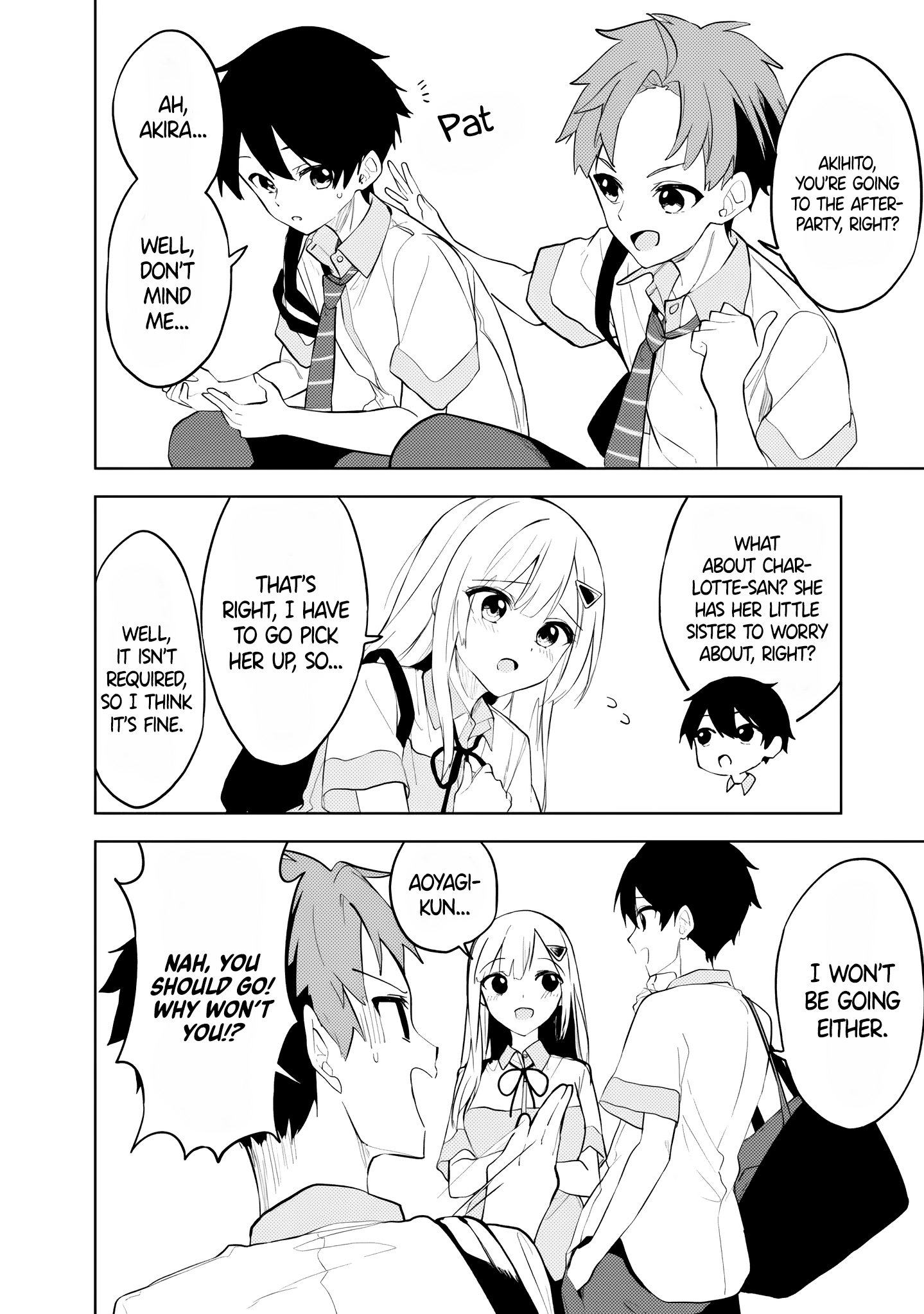 Halaman dari Maigo ni Natteita Youjo wo Tasuketara, Otonari ni Sumu Bishoujo Ryuugakusei ga Ie ni Asobi ni Kuru You ni Natta Ken ni Tsuite Chapter 25