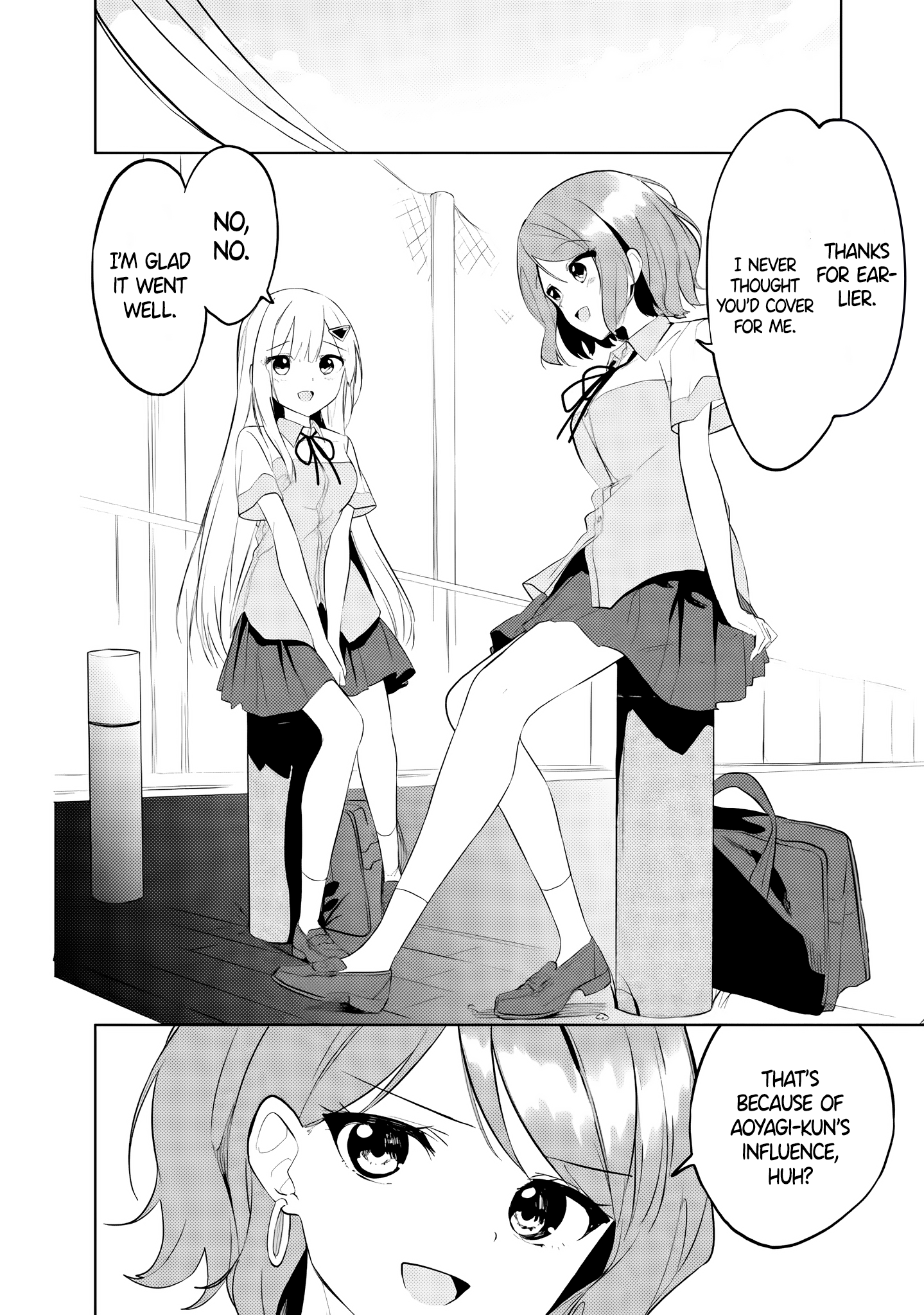 Halaman dari Maigo ni Natteita Youjo wo Tasuketara, Otonari ni Sumu Bishoujo Ryuugakusei ga Ie ni Asobi ni Kuru You ni Natta Ken ni Tsuite Chapter 25
