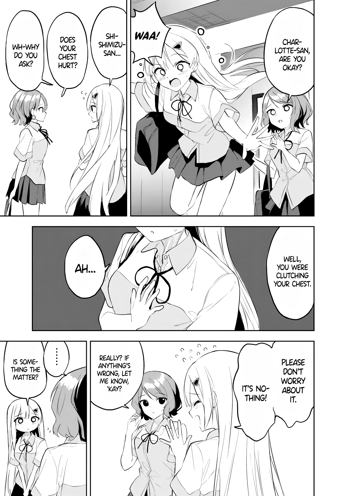 Halaman dari Maigo ni Natteita Youjo wo Tasuketara, Otonari ni Sumu Bishoujo Ryuugakusei ga Ie ni Asobi ni Kuru You ni Natta Ken ni Tsuite Chapter 25