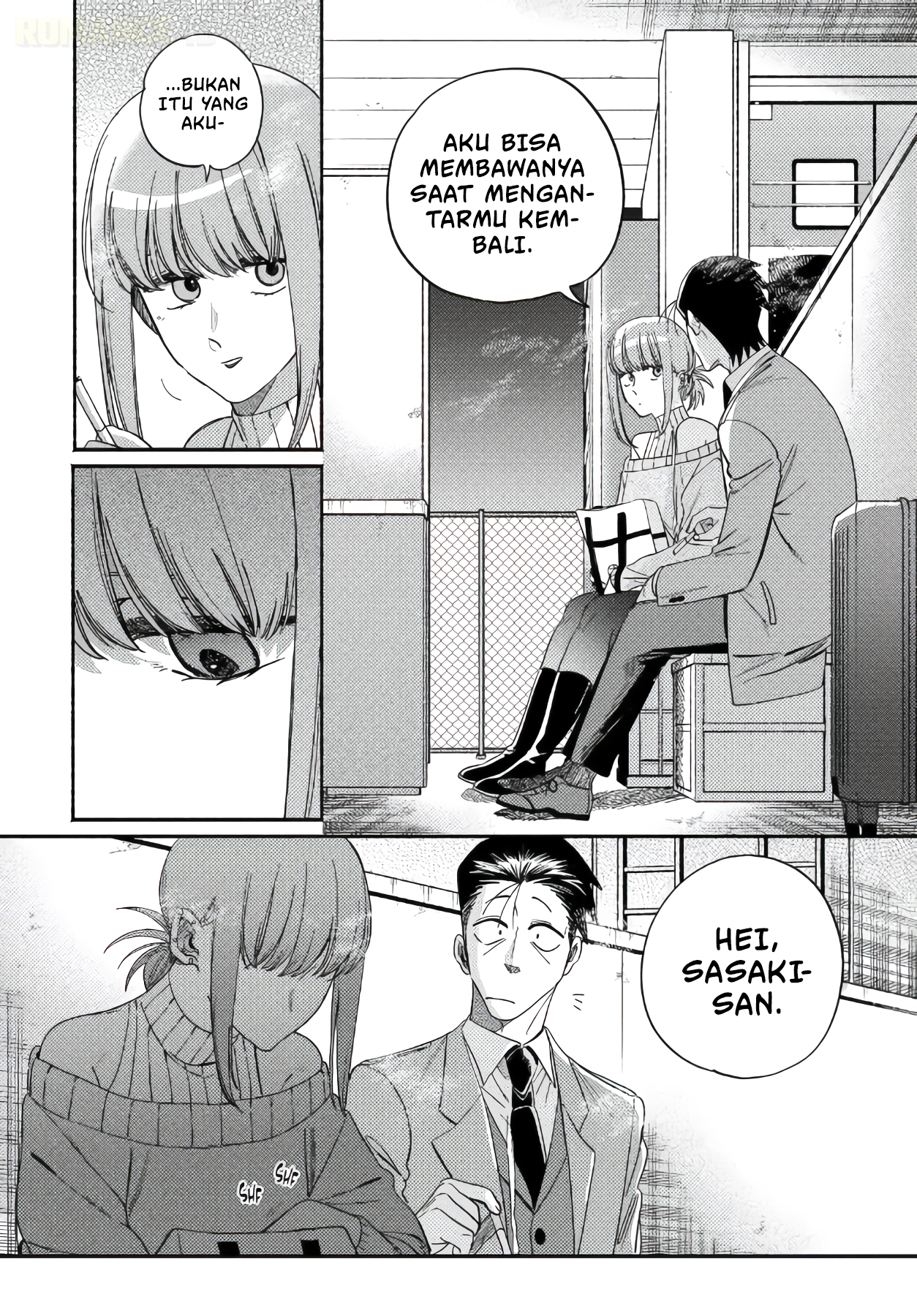 Super no Ura de Yani Suu Futari Chapter 58 - halaman 23