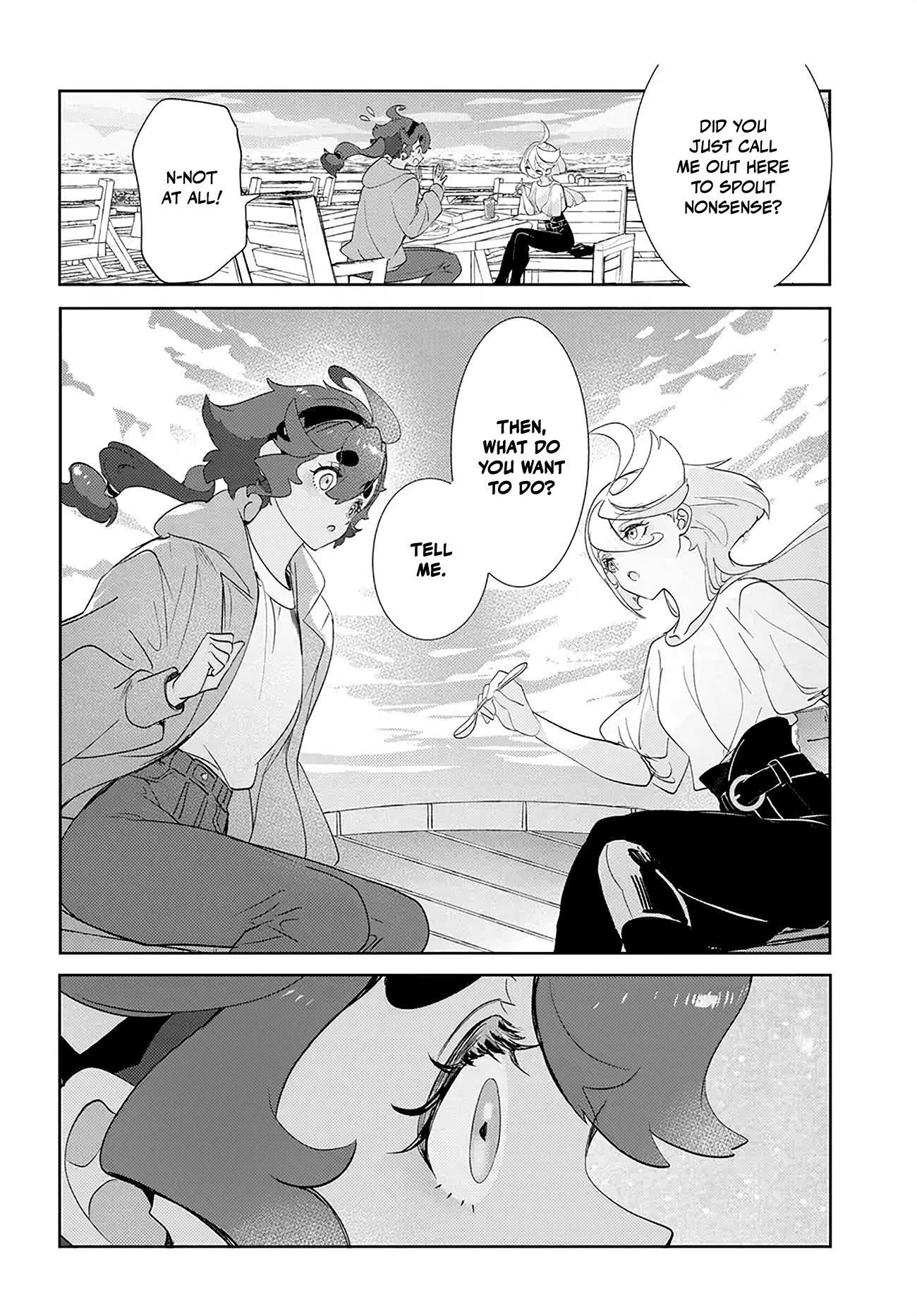 Halaman dari Mobile Suit Gundam: The Witch from Mercury - Frontiers in Glory Days Chapter 4.1