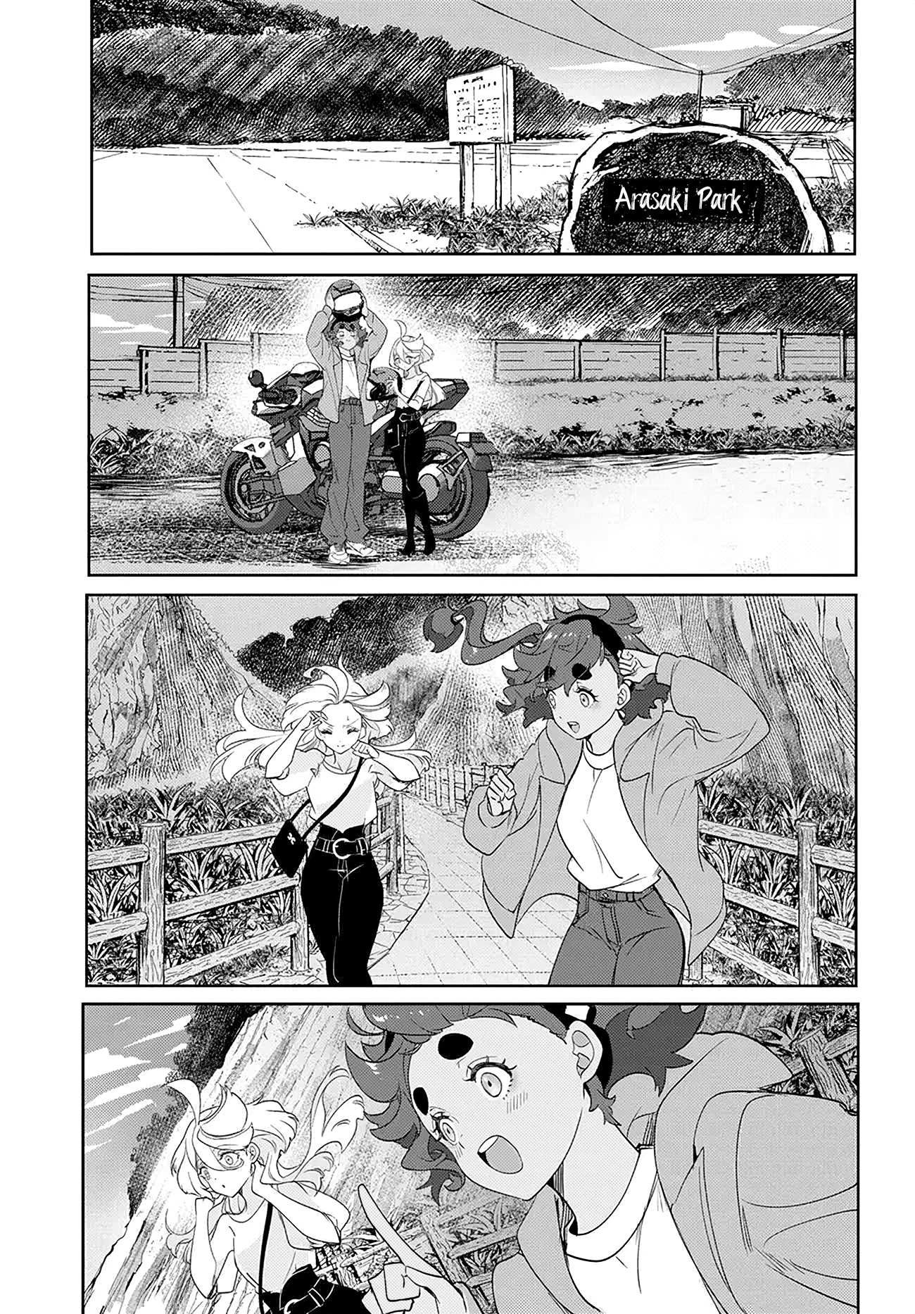 Halaman dari Mobile Suit Gundam: The Witch from Mercury - Frontiers in Glory Days Chapter 4.1