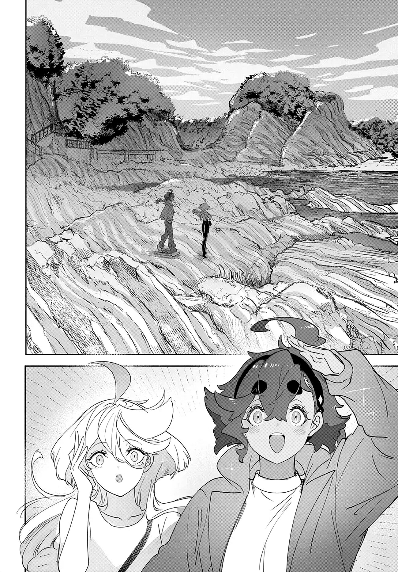 Halaman dari Mobile Suit Gundam: The Witch from Mercury - Frontiers in Glory Days Chapter 4.1