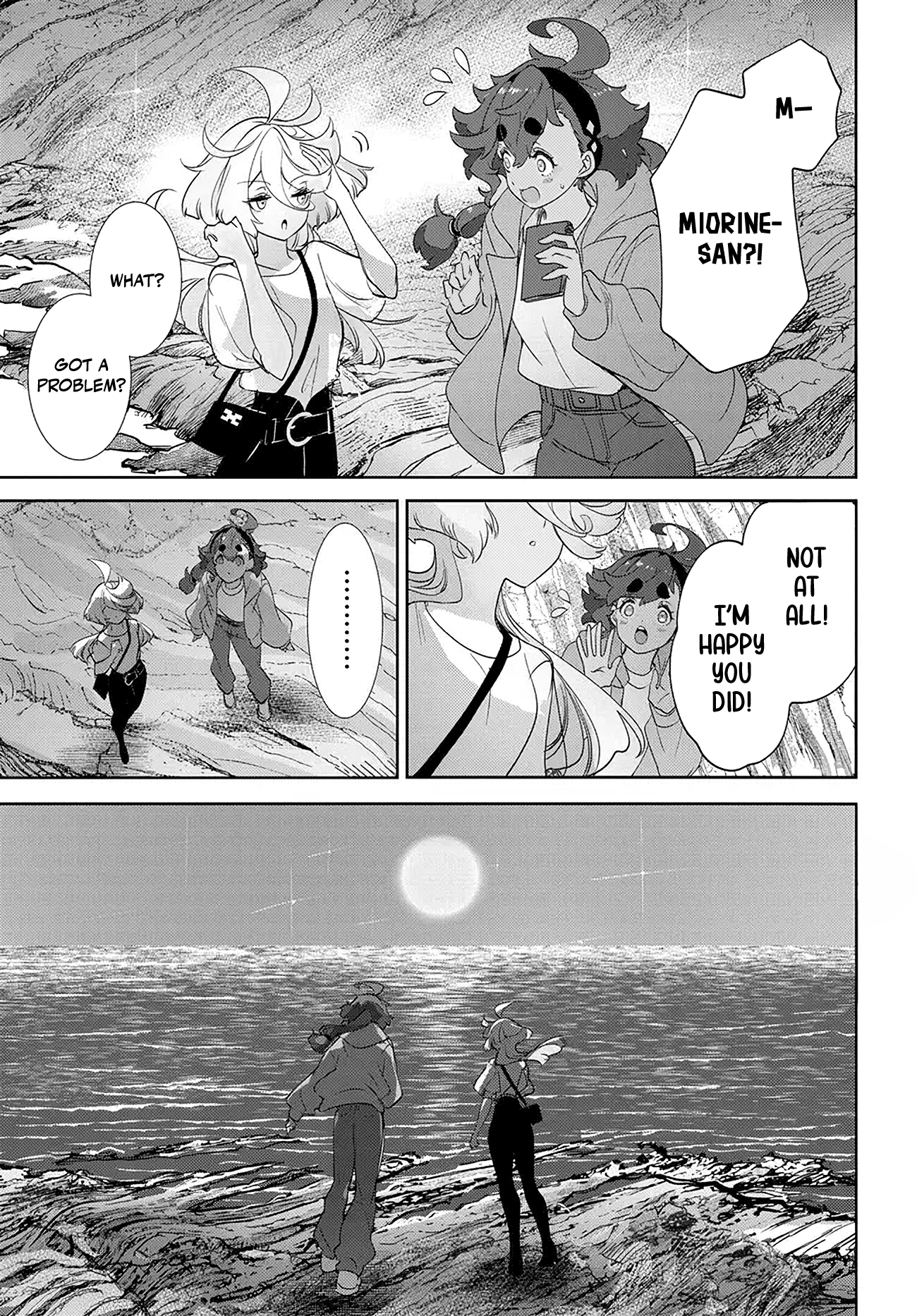 Halaman dari Mobile Suit Gundam: The Witch from Mercury - Frontiers in Glory Days Chapter 4.1