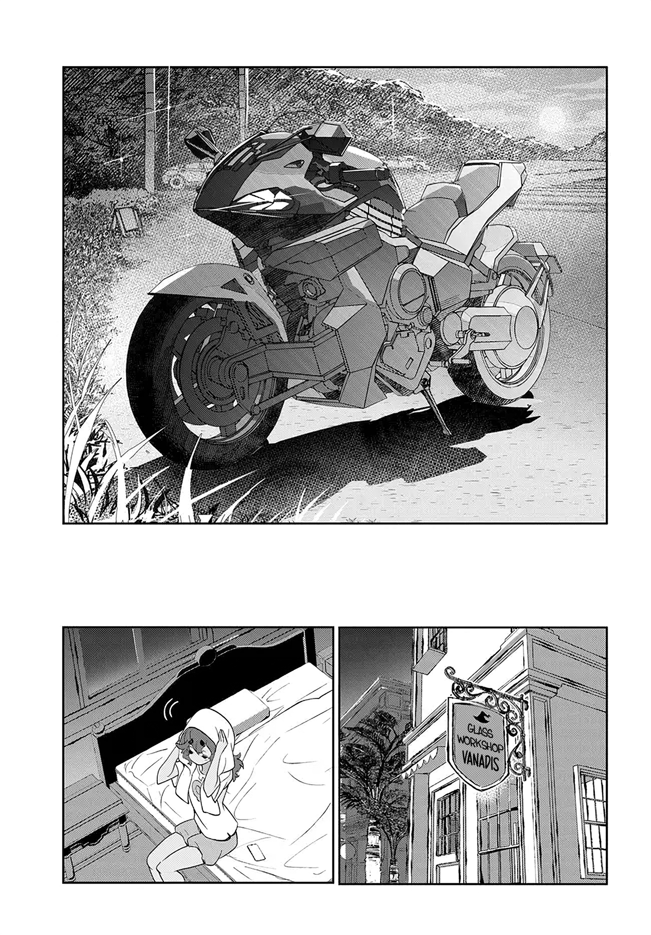 Halaman dari Mobile Suit Gundam: The Witch from Mercury - Frontiers in Glory Days Chapter 4.1