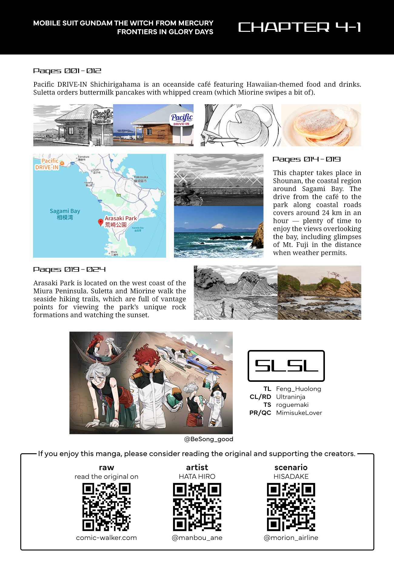 Halaman dari Mobile Suit Gundam: The Witch from Mercury - Frontiers in Glory Days Chapter 4.1