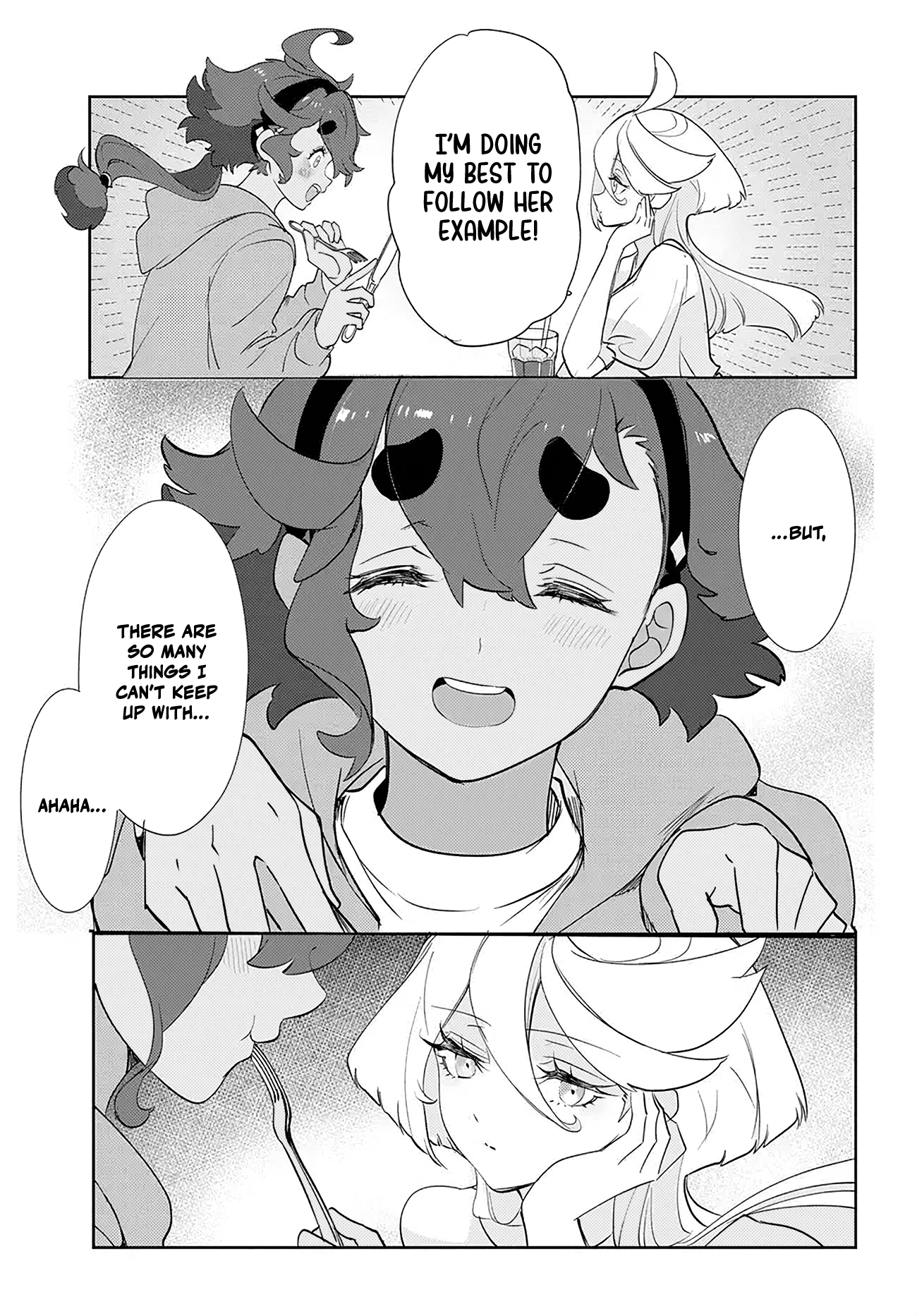 Halaman dari Mobile Suit Gundam: The Witch from Mercury - Frontiers in Glory Days Chapter 4.1