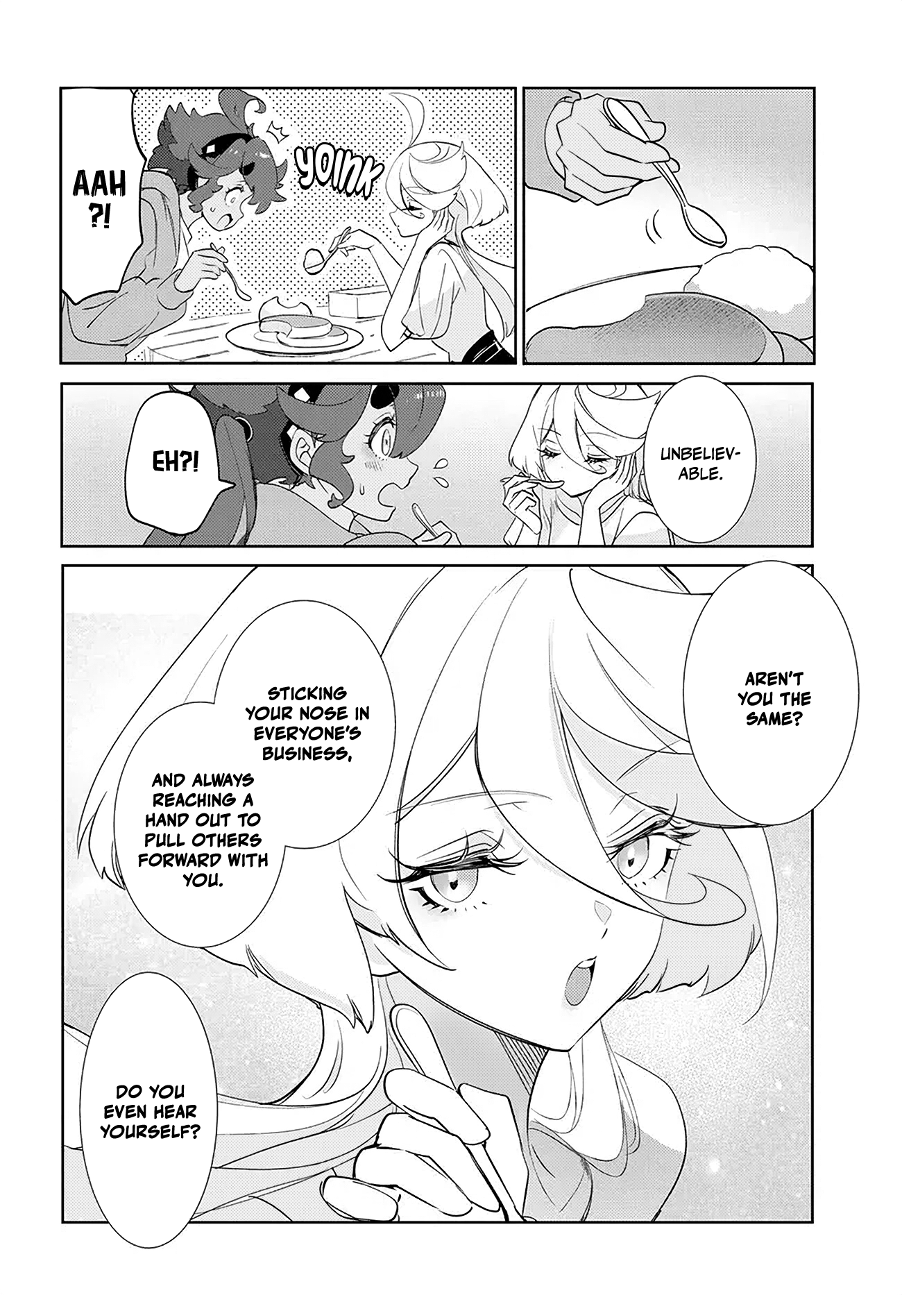 Halaman dari Mobile Suit Gundam: The Witch from Mercury - Frontiers in Glory Days Chapter 4.1