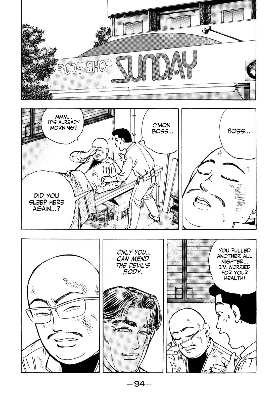 Halaman dari Wangan Midnight Chapter 39