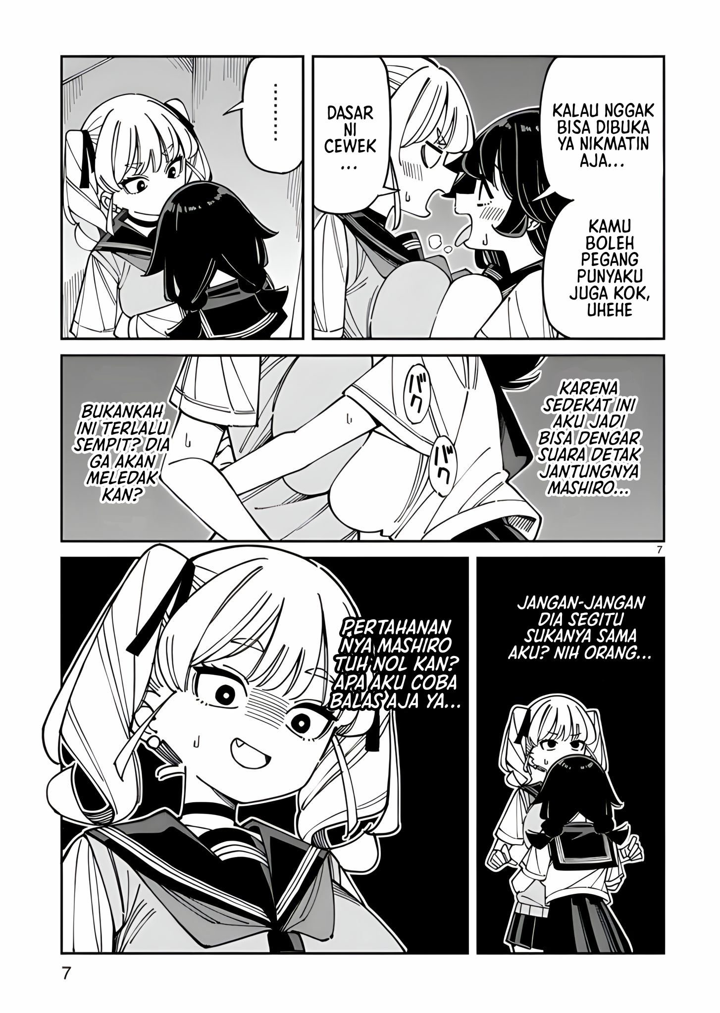 Uso Kareshi demo Ii kara Tonikaku Shitai Mashiro-chan Chapter 17 - halaman 7