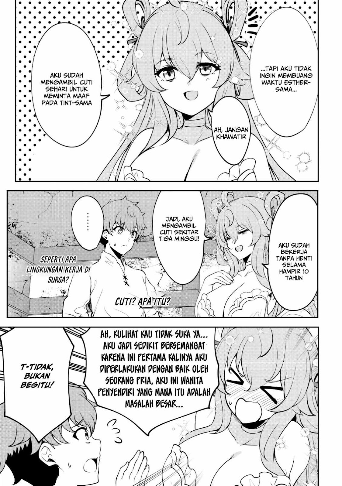Doredake Doryoku shitemo Mannen Level 0 no Ore wa Tsuihou sareta: Kami no Teki to Yobareta Shounen wa, Shachiku Megami to Deatte Saikyou no Chikara wo Te ni Ireru Chapter 3 - halaman 25