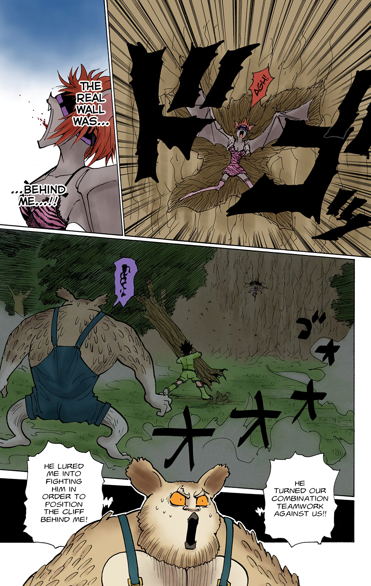 Halaman dari HUNTER x HUNTER (Official Colored) Chapter 233