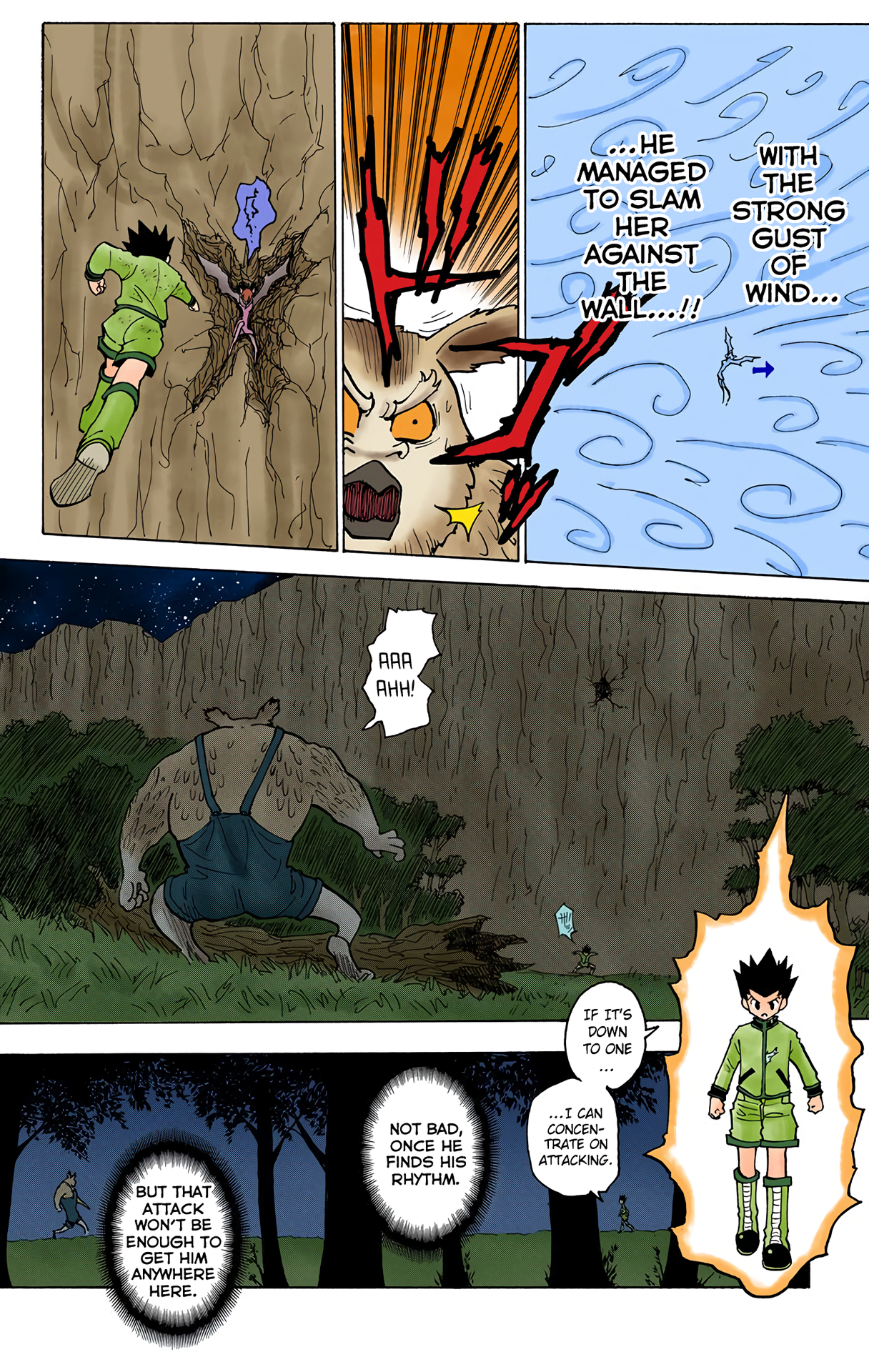 Halaman dari HUNTER x HUNTER (Official Colored) Chapter 233