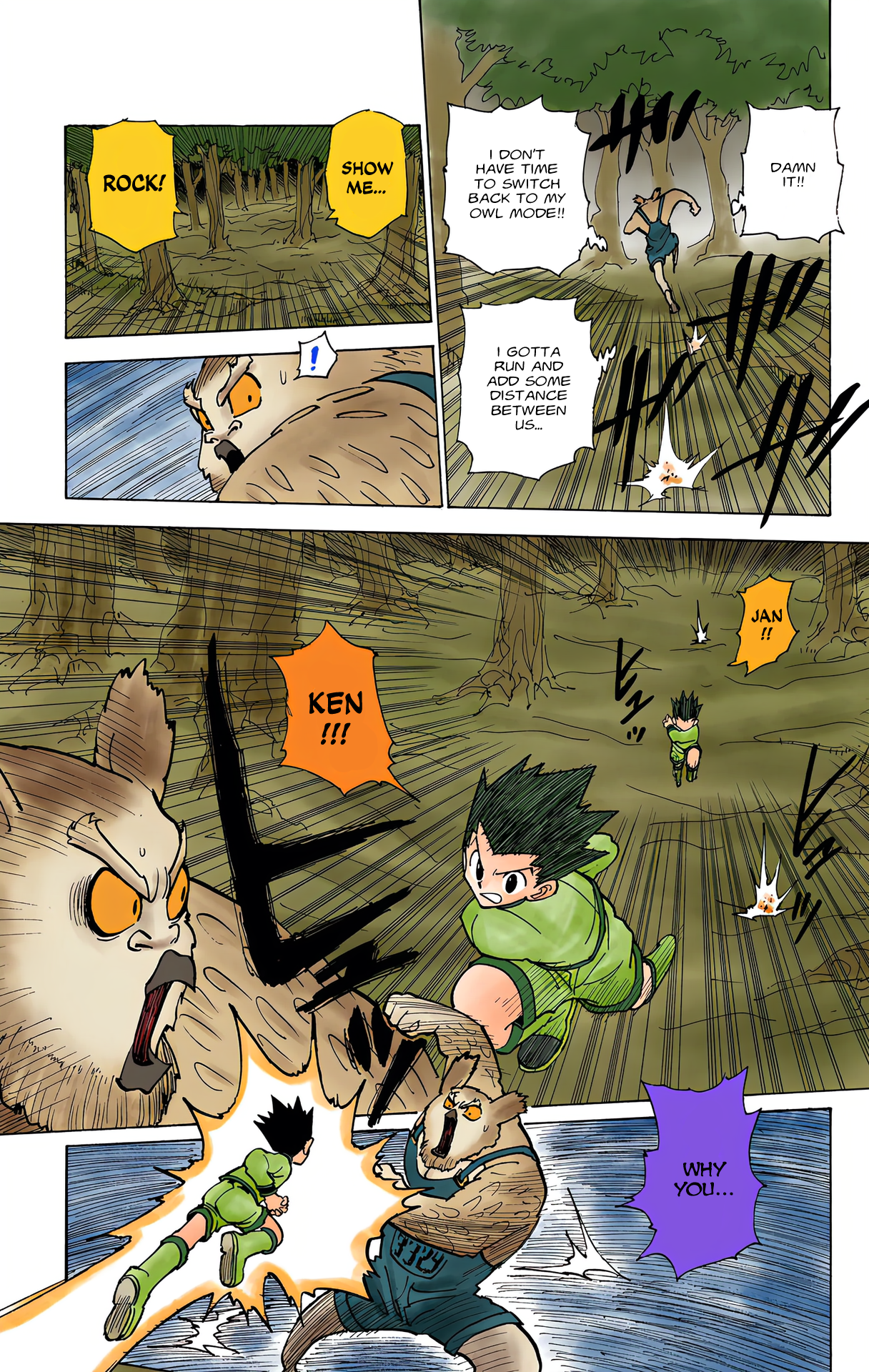 Halaman dari HUNTER x HUNTER (Official Colored) Chapter 233
