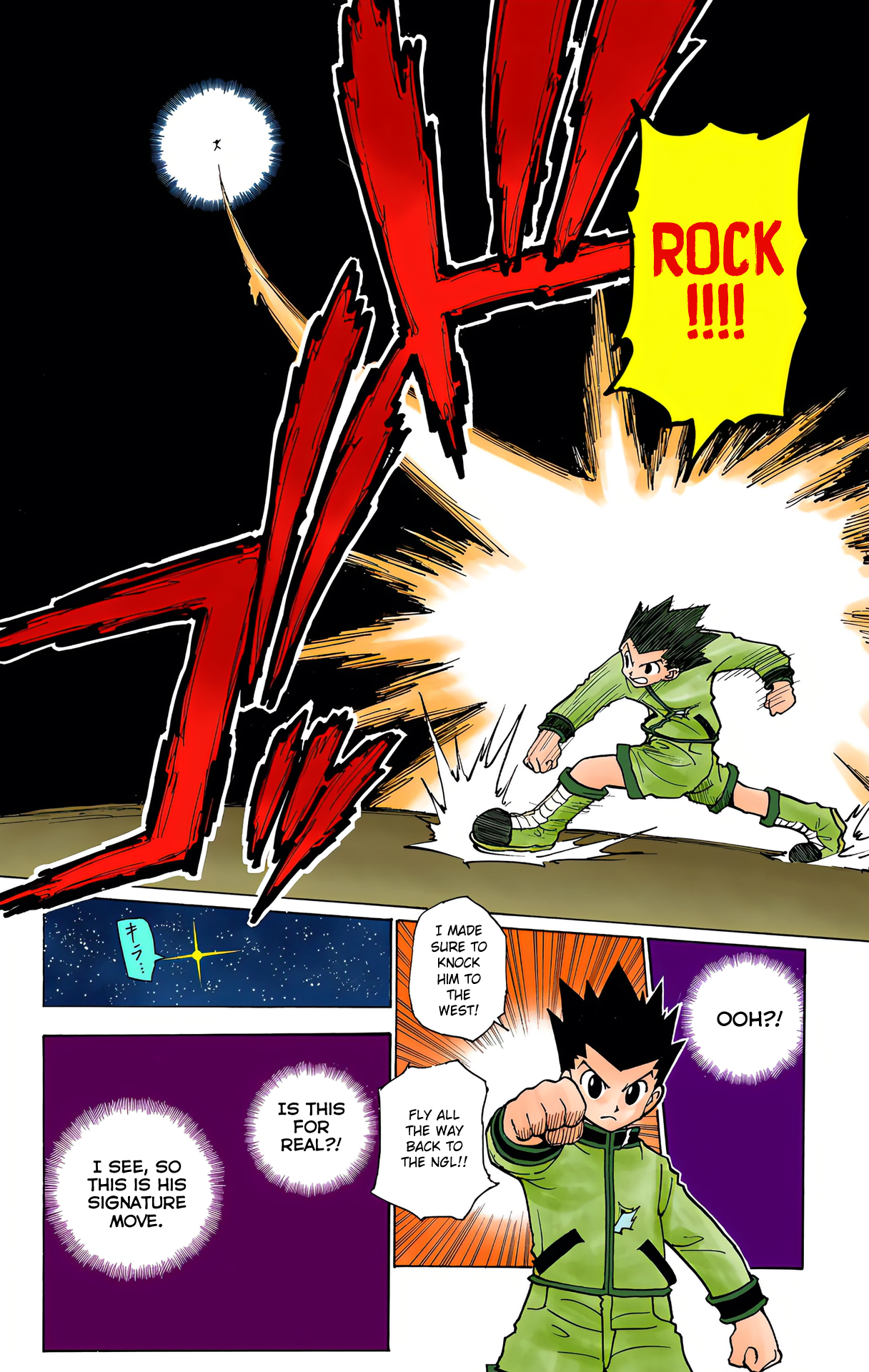 Halaman dari HUNTER x HUNTER (Official Colored) Chapter 233