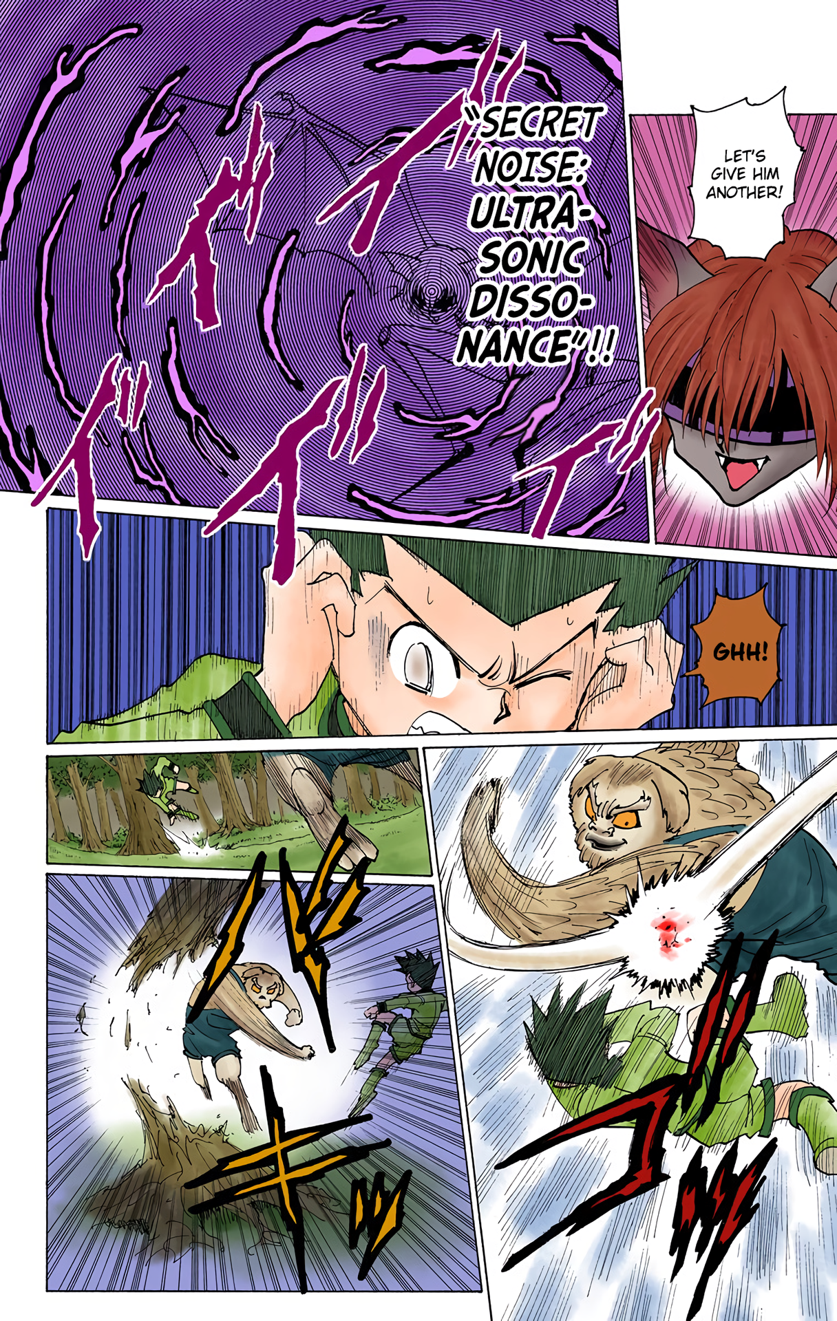Halaman dari HUNTER x HUNTER (Official Colored) Chapter 233