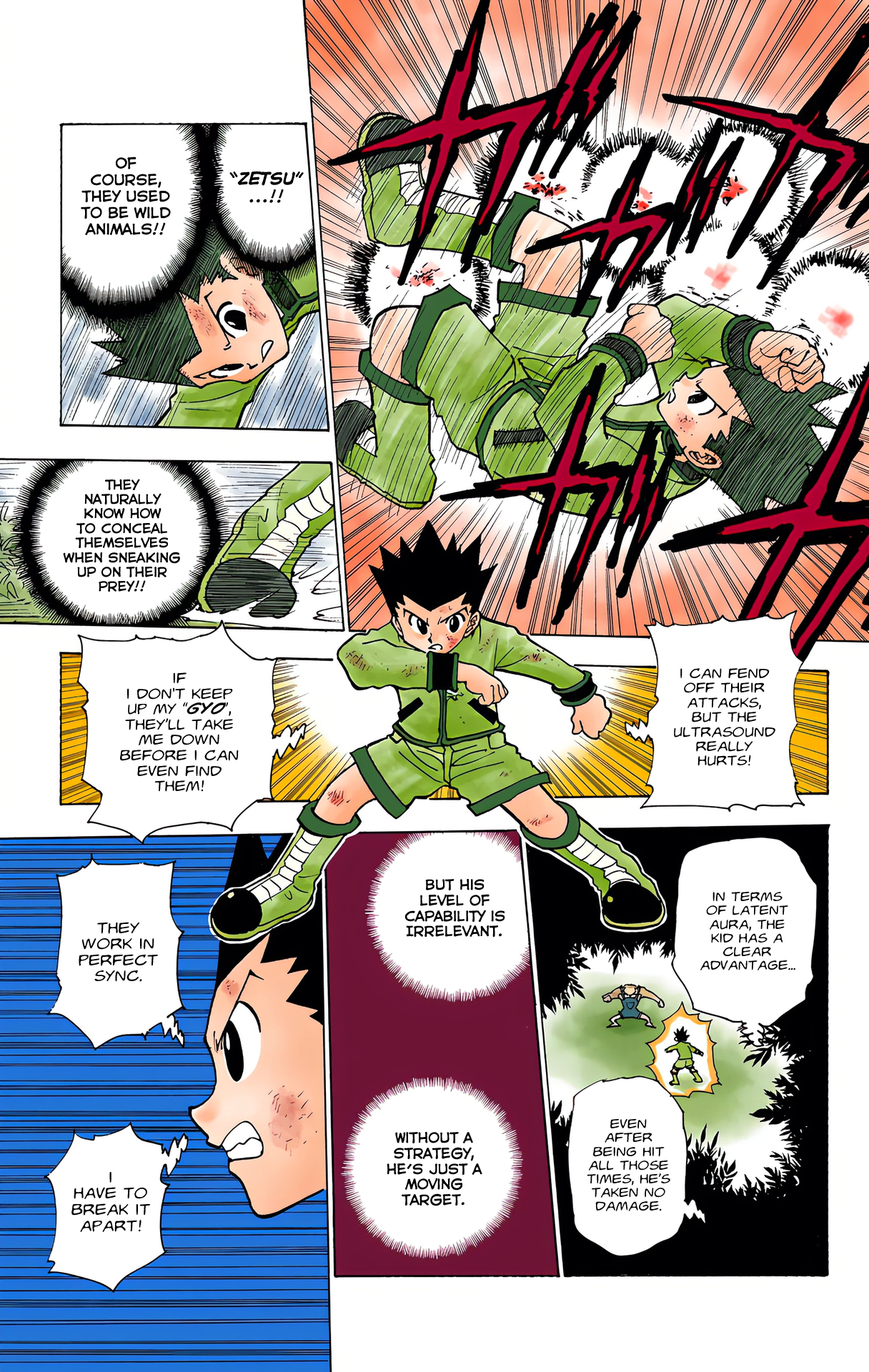 Halaman dari HUNTER x HUNTER (Official Colored) Chapter 233