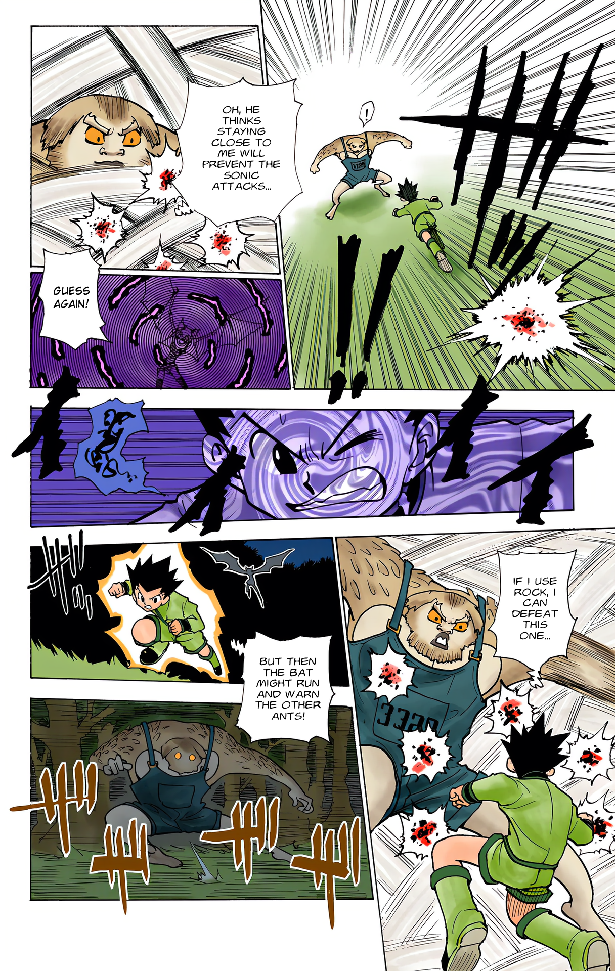 Halaman dari HUNTER x HUNTER (Official Colored) Chapter 233