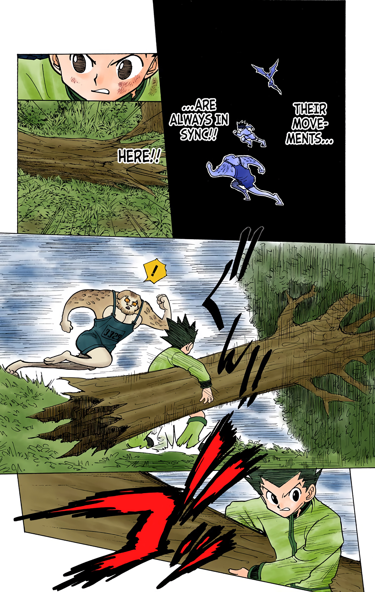 Halaman dari HUNTER x HUNTER (Official Colored) Chapter 233