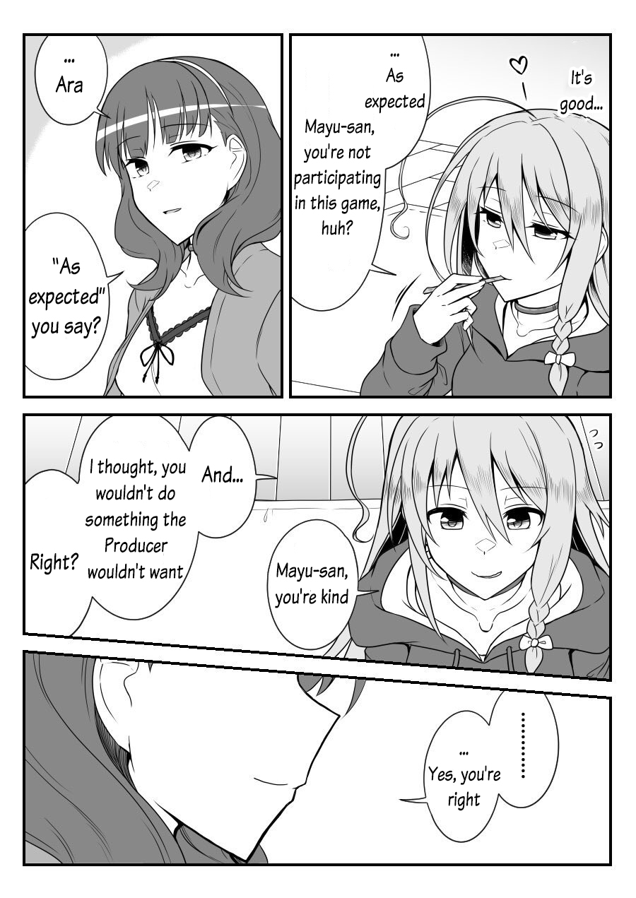 Halaman dari THE iDOLM@STER Cinderella Girls - Daremasu Battle Royale (Doujinshi) Chapter 31